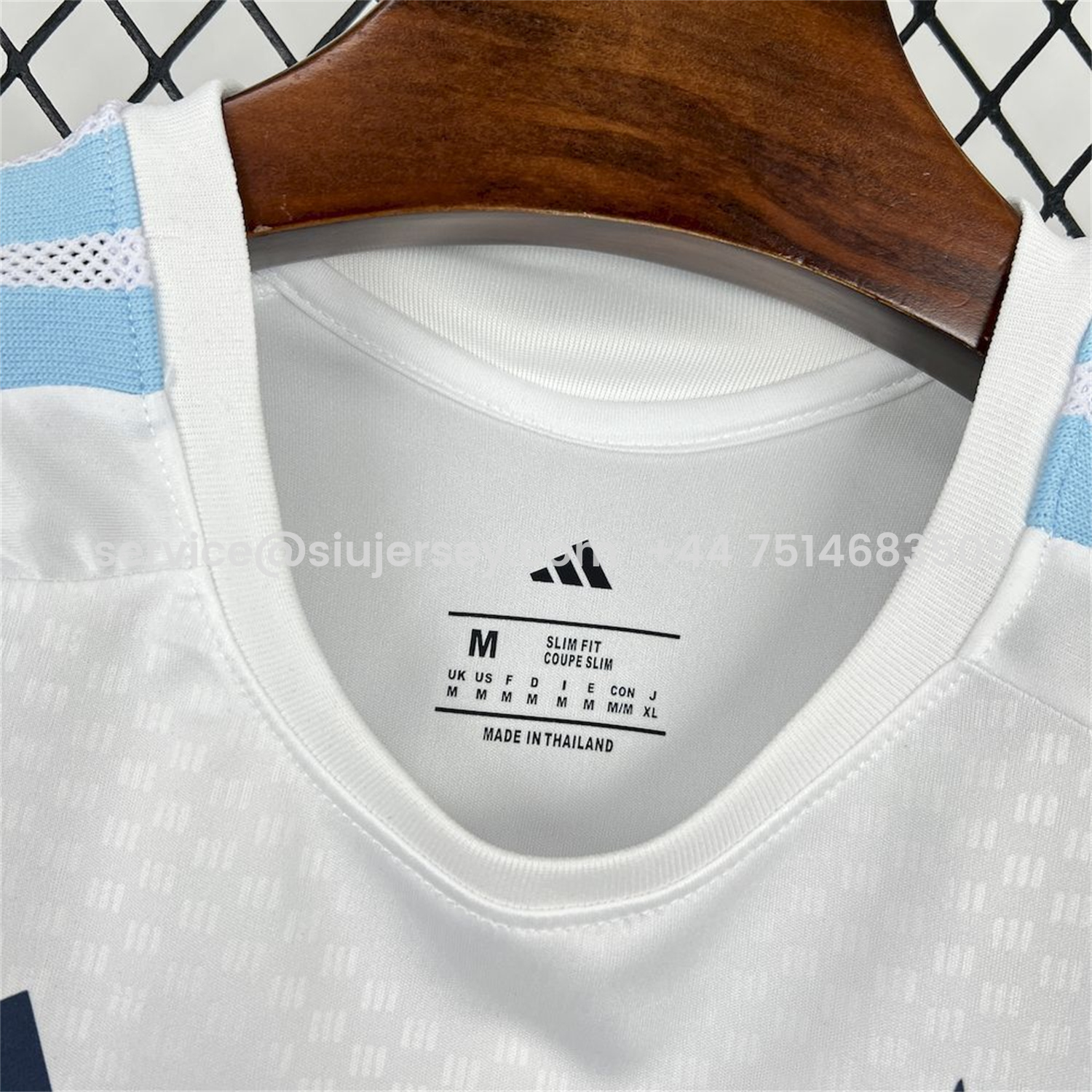 SIUjerseys-Argentina 2026 White Pre-Match Training Jersey - Fans Version