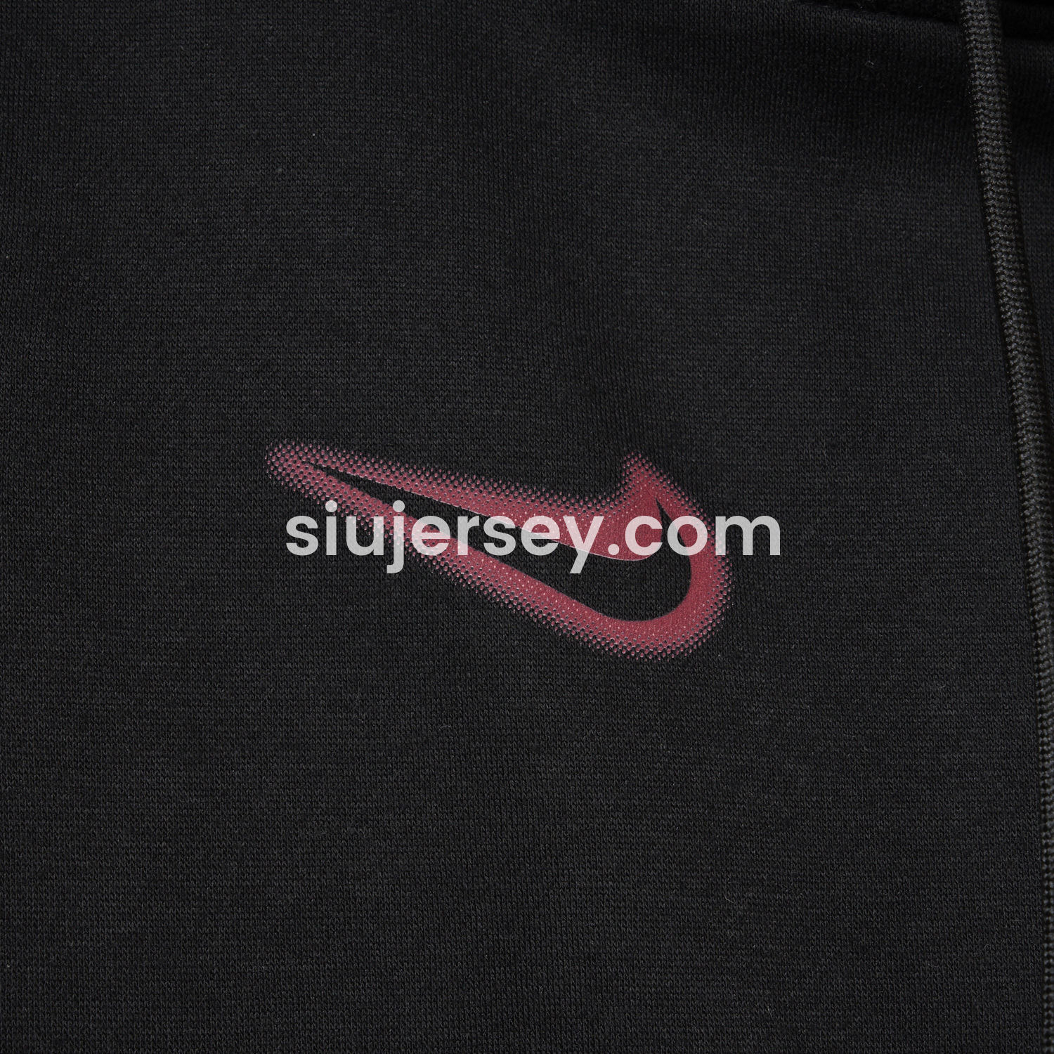SIUjerseys-Barcelona x Travis Scott Black Unisex Pullover Hoodie