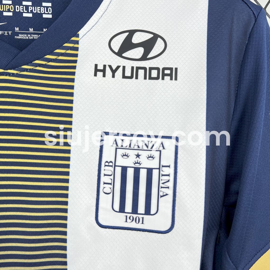 SIUjerseys-Alianza Lima 25-26 Home Jersey - Fans Version