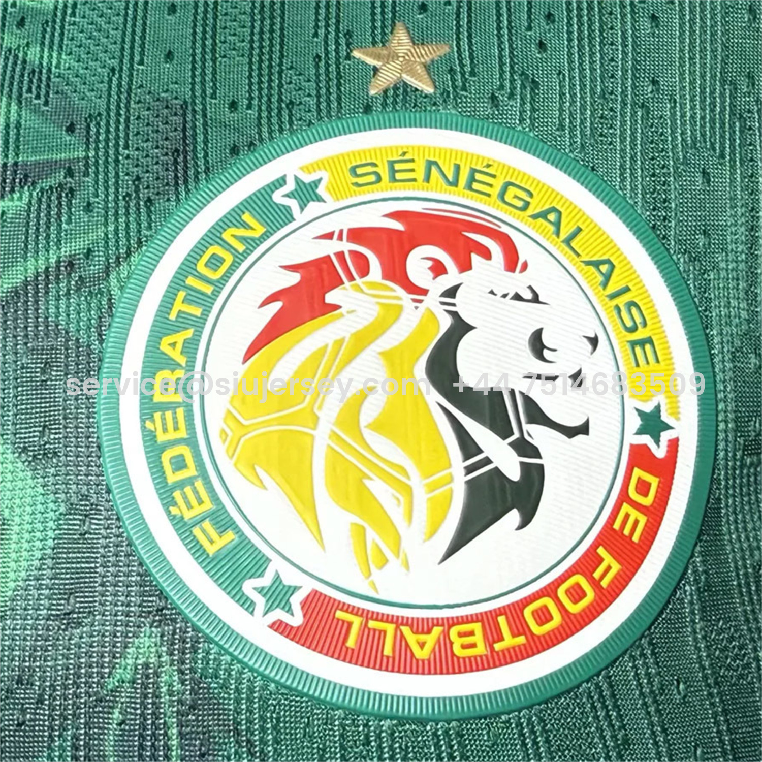 SIUjerseys-Senegal 25-26 Away Green Jersey - Player Version