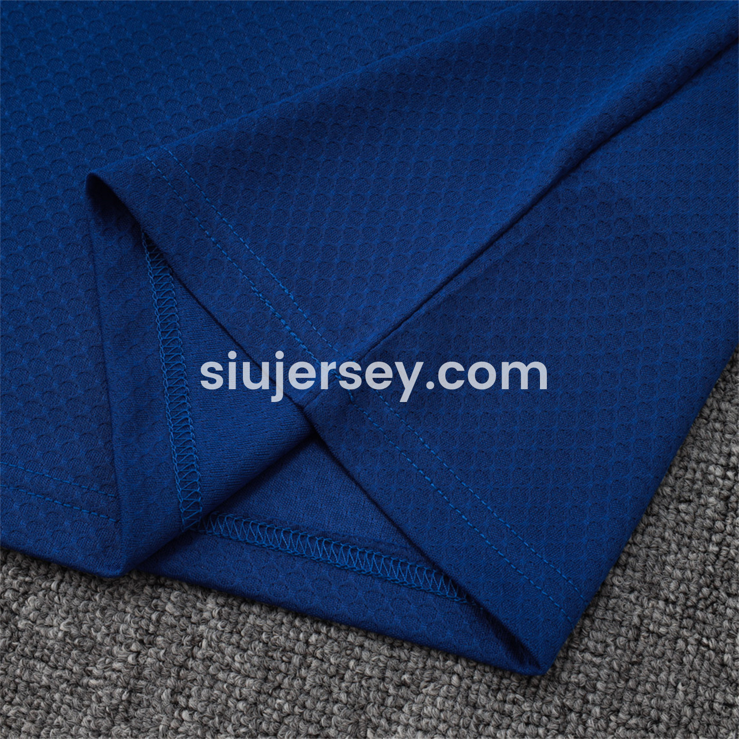 SIUjerseys-Arsenal 25-26 Throwback Trefoil Short-Sleeve Training Set - Royal Blue Top and Shorts