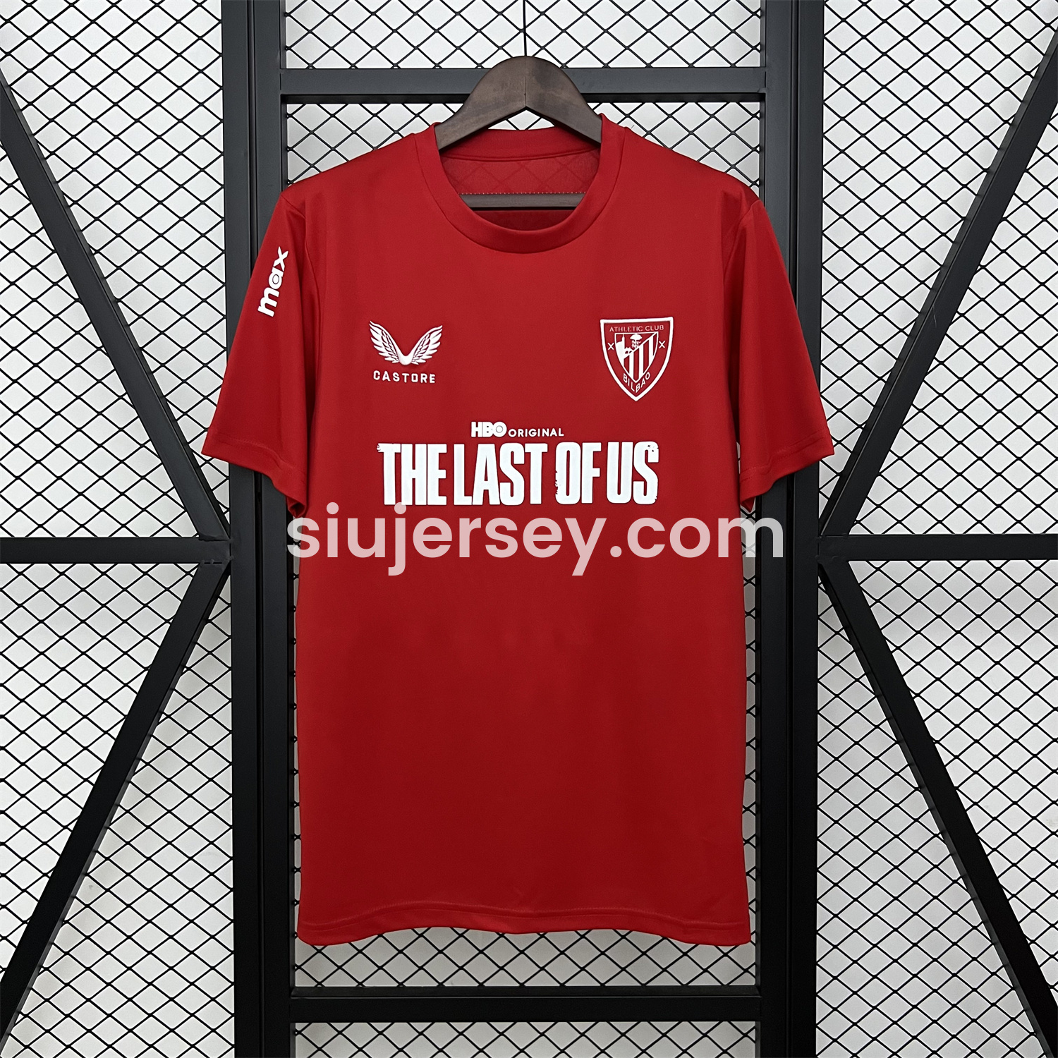 SIUjerseys-Athletic Bilbao 24-25 Red Goalkeeper The Last of Us Special Jersey - Fans Version
