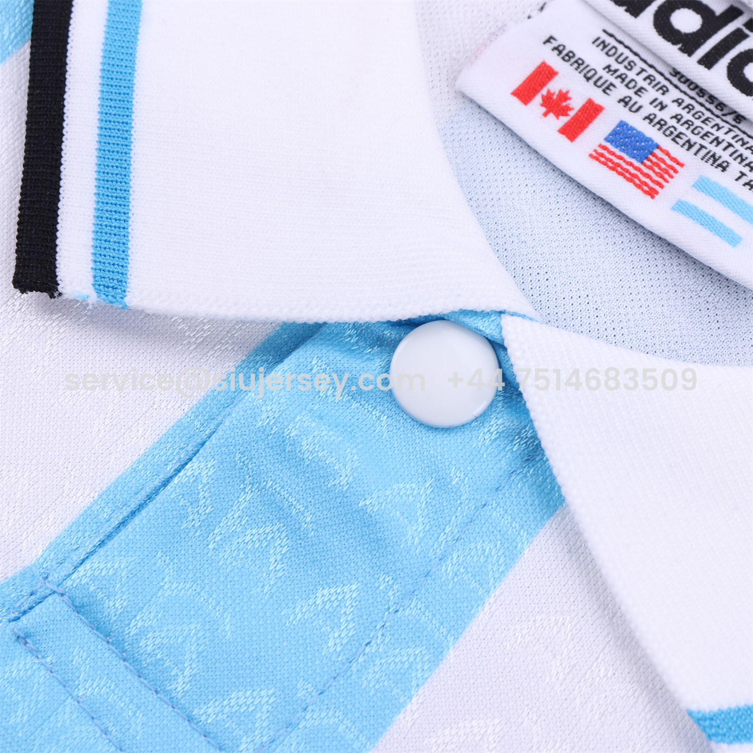 SIUjerseys-Retro Argentina 1996-97 Home Kids Kit