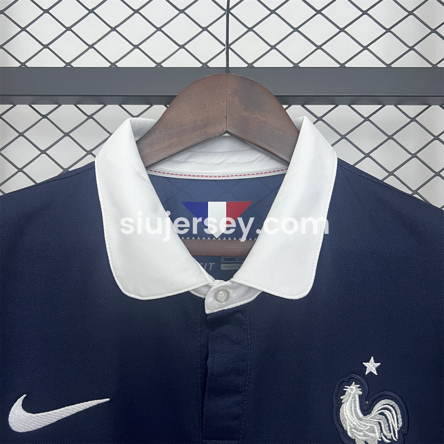 SIUjerseys-Retro France 2014 Home Jersey