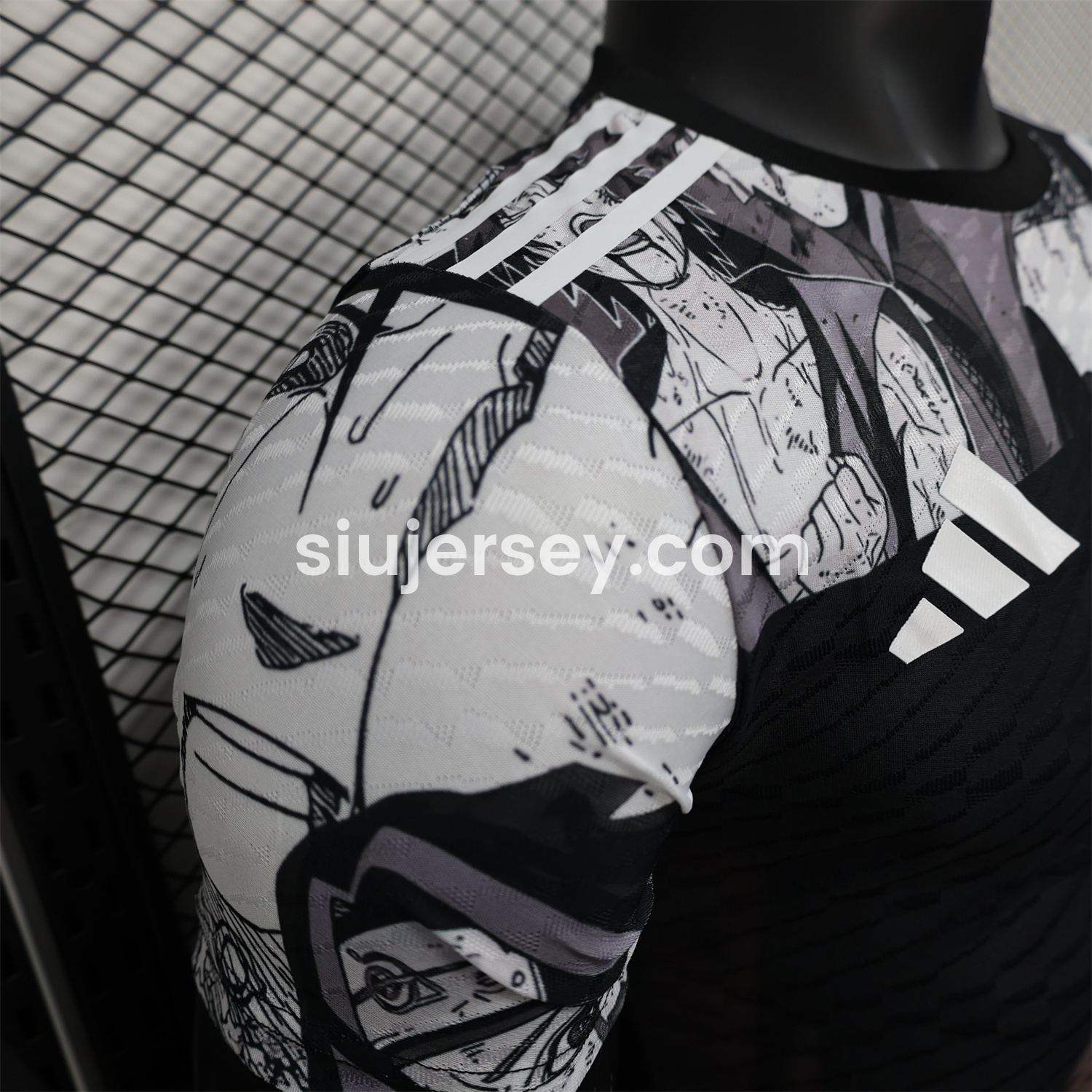 SIUjerseys-Japan 25-26 Uchiha Itachi Black & White Special Jersey - Player Version