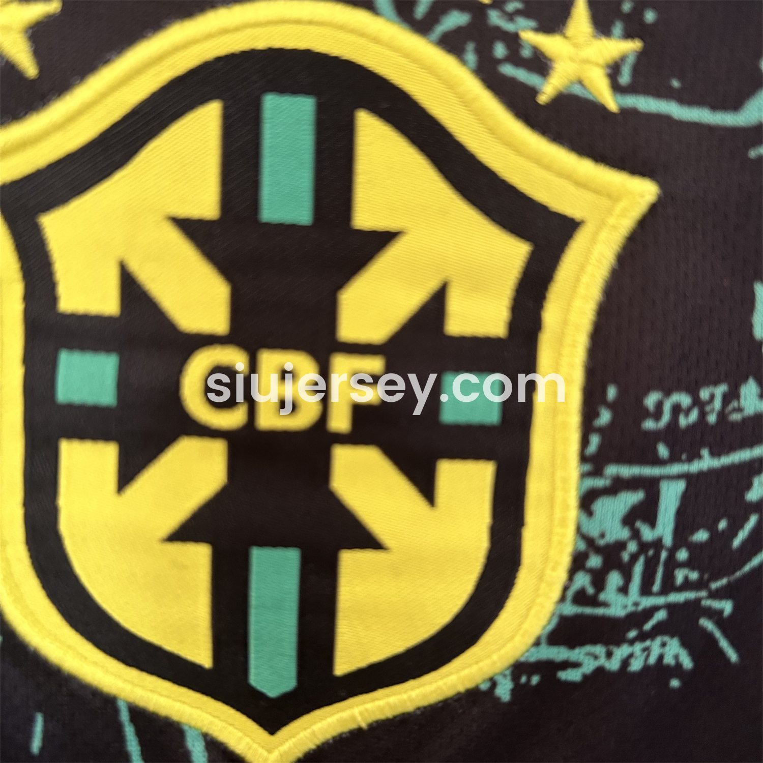 SIUjerseys-Brazil 2024 Black and Green Church Jersey - Fans Version