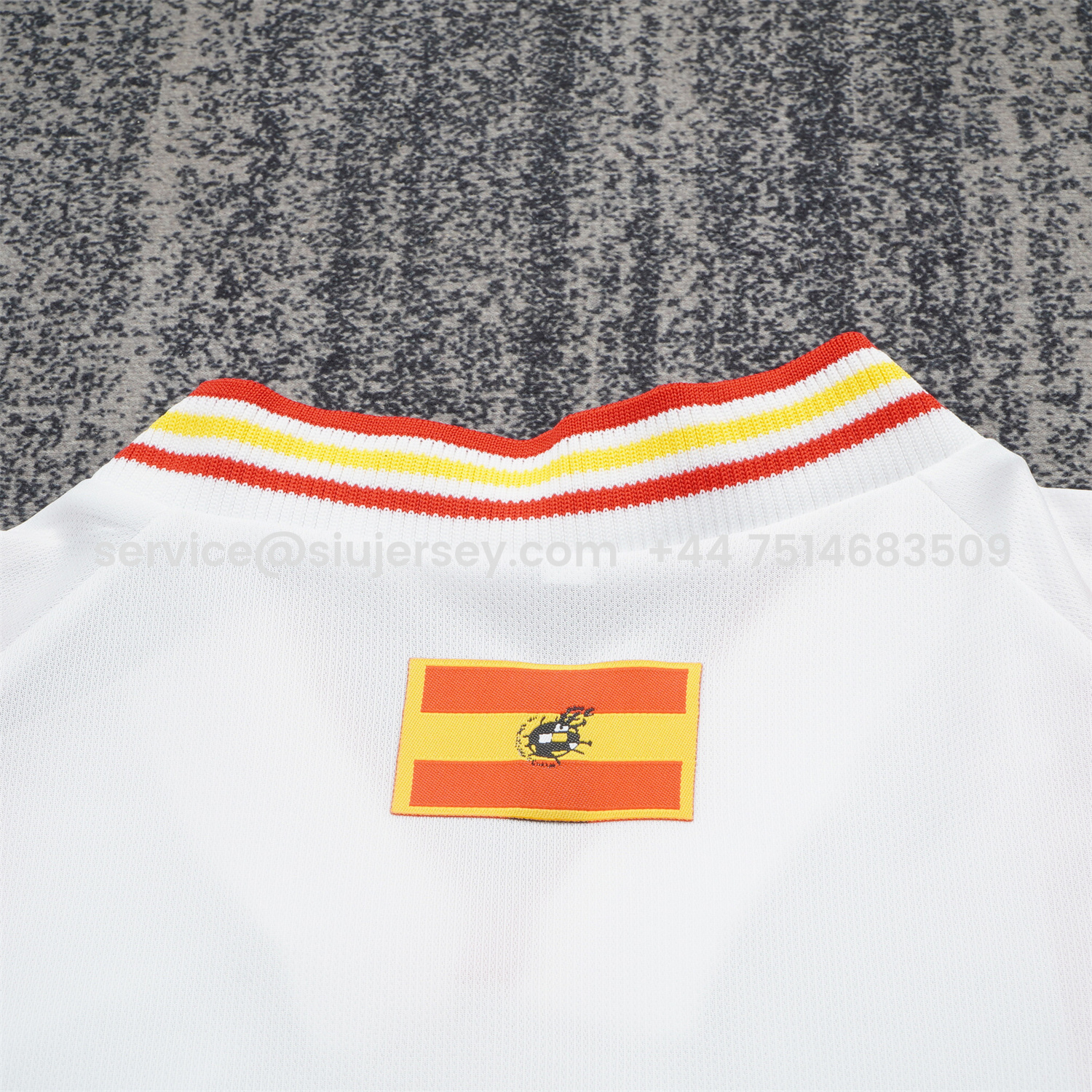 SIUjerseys-Retro Spain 1996 Away White Kids Kit