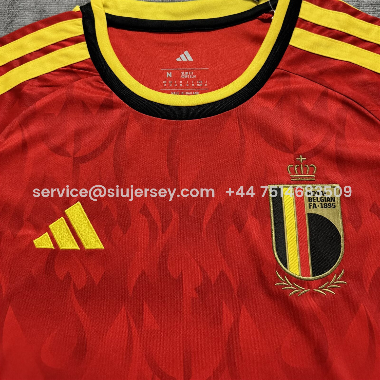 SIUjerseys-Women's Belgium 2026 Home Jersey - Fans Version