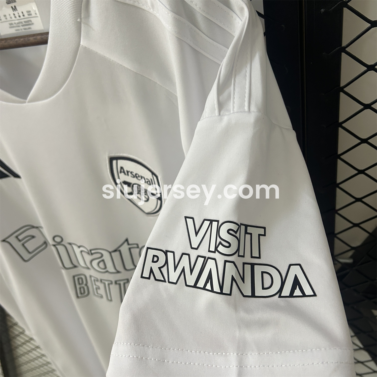 SIUjerseys-Arsenal 24-25 No More Red White Special Edition Jersey - Fans Version