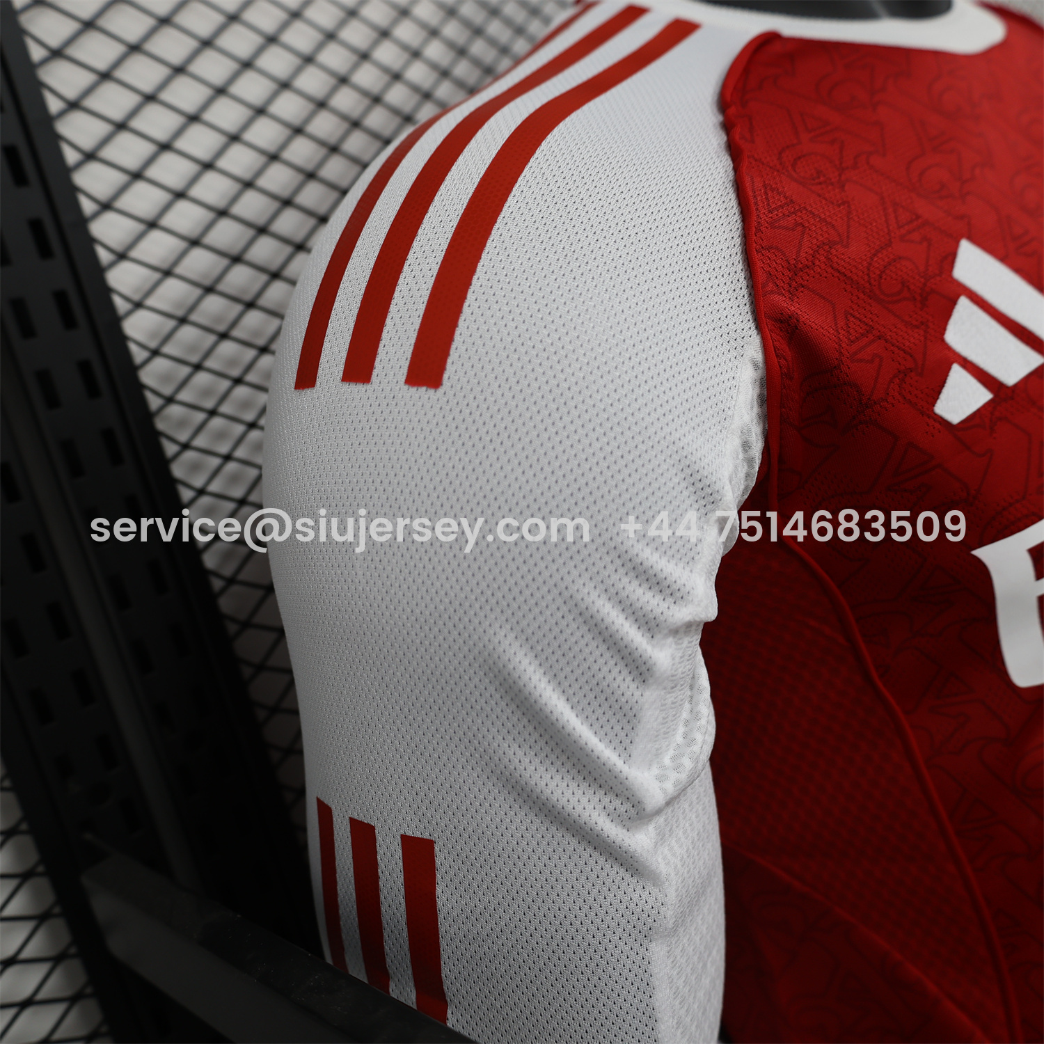 SIUjerseys-Arsenal 25-26 Home Long Sleeves Jersey - Player Version