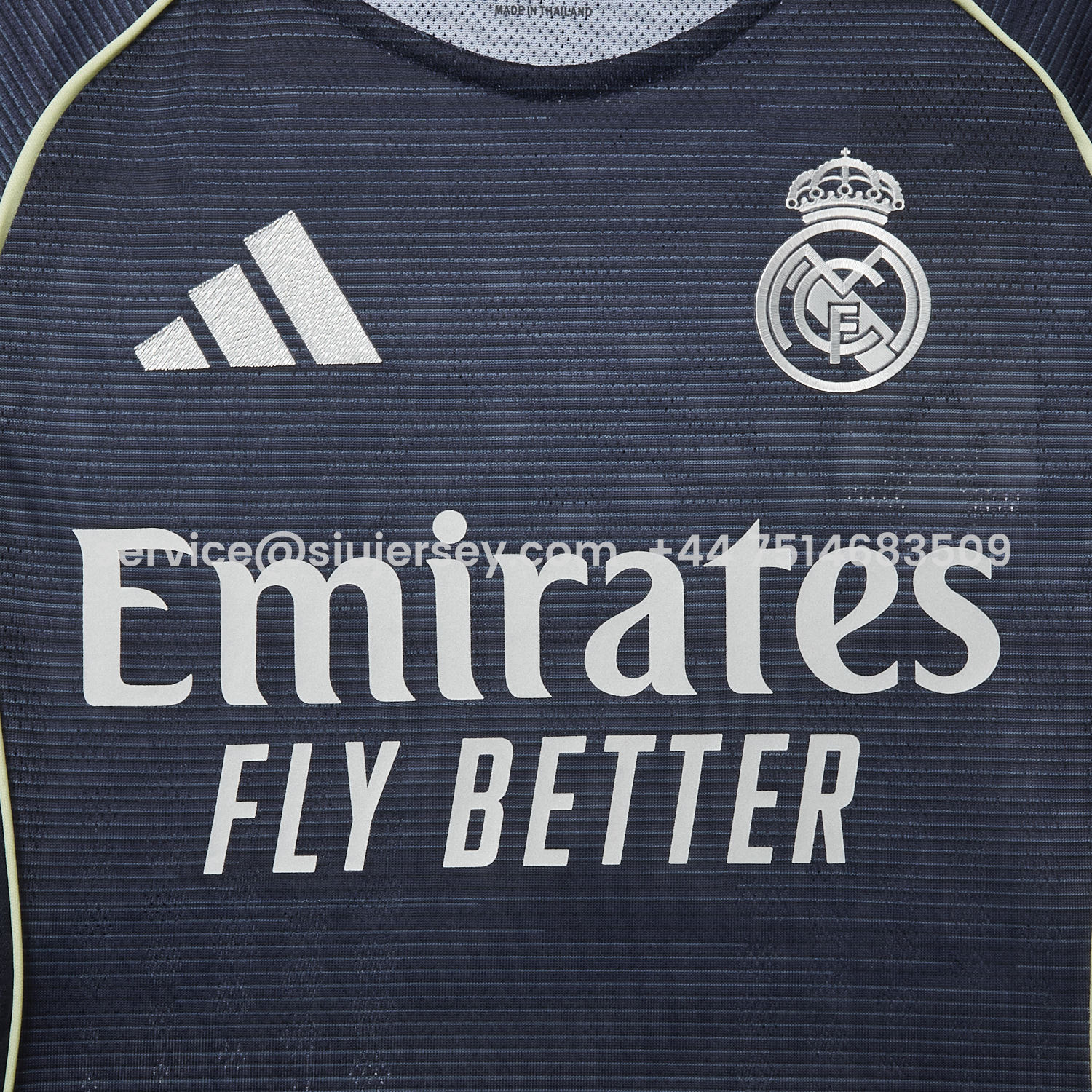 SIUjerseys-Real Madrid 25-26 Away Kids Kit - Player Version