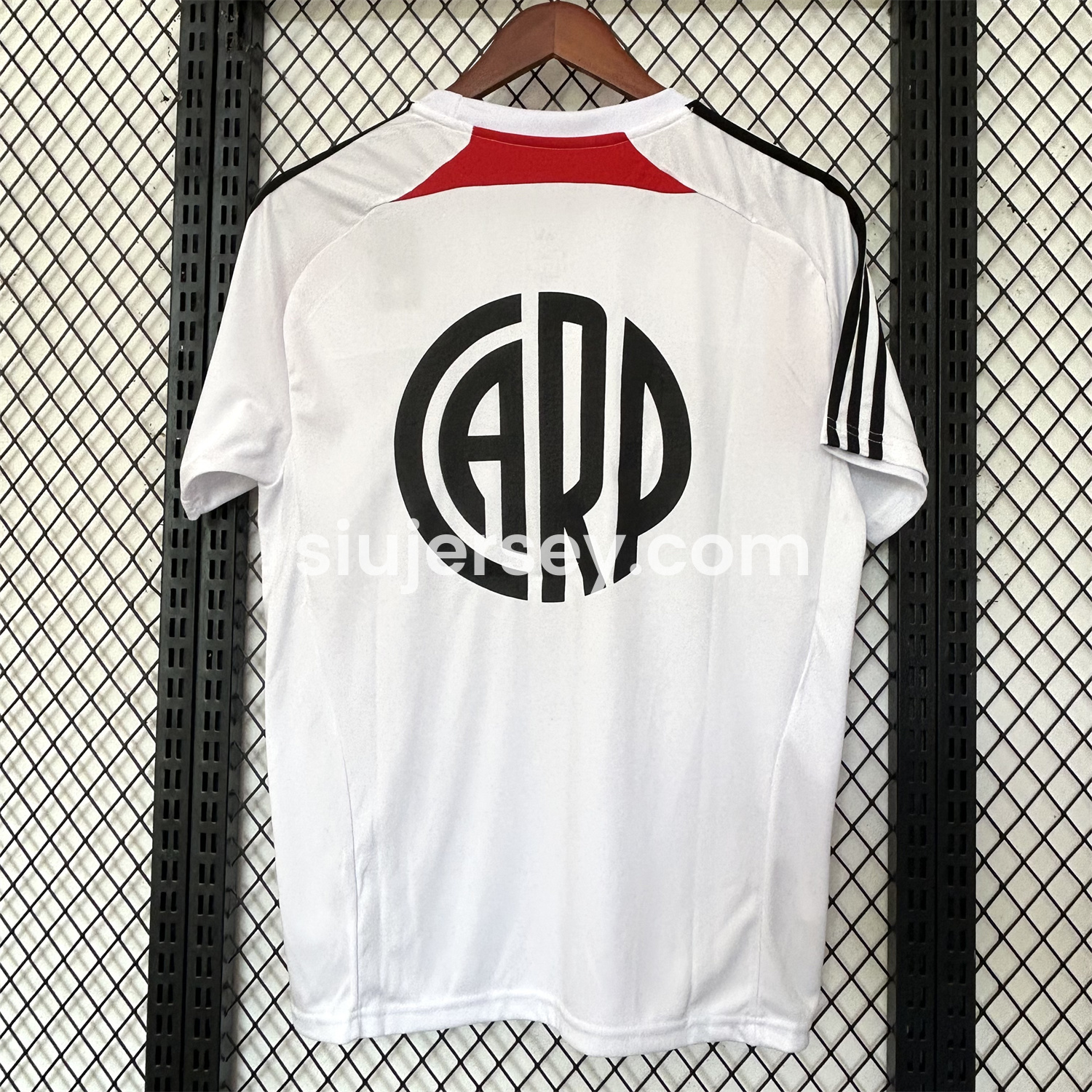SIUjerseys-River Plate 25-26 Urban Purist Throwback White Jersey - Fans Version