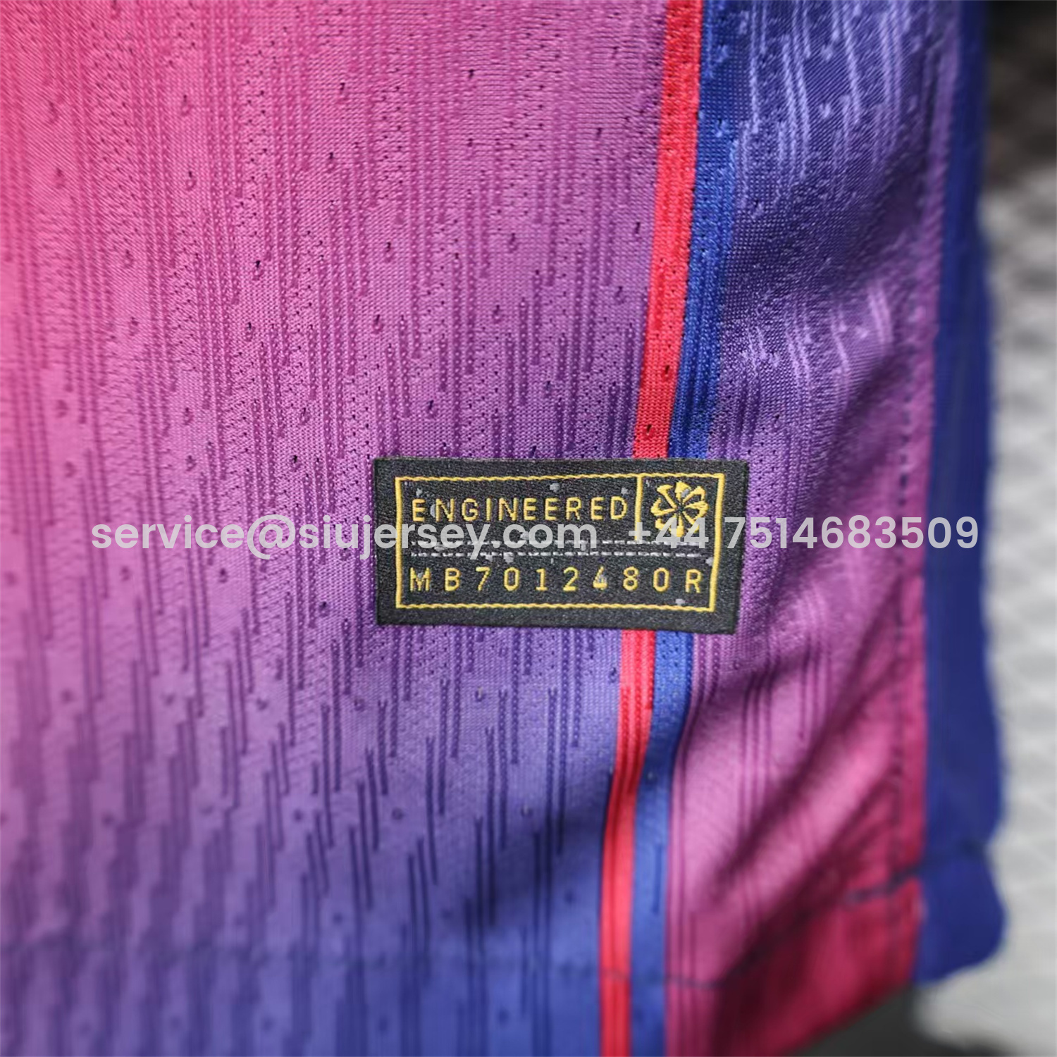SIUjerseys-Barcelona 25-26 Home Unsponsored Jersey - Player Version