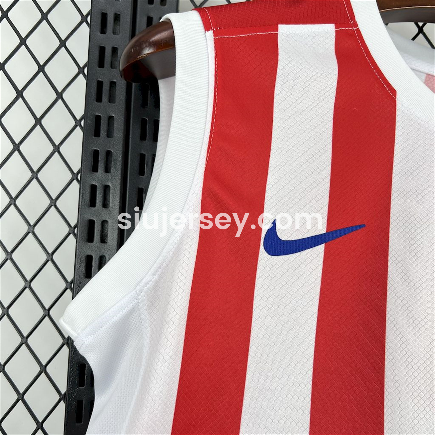 SIUjerseys-Atletico Madrid 25-26 Home Unsponsored Training Vest - Fans Version