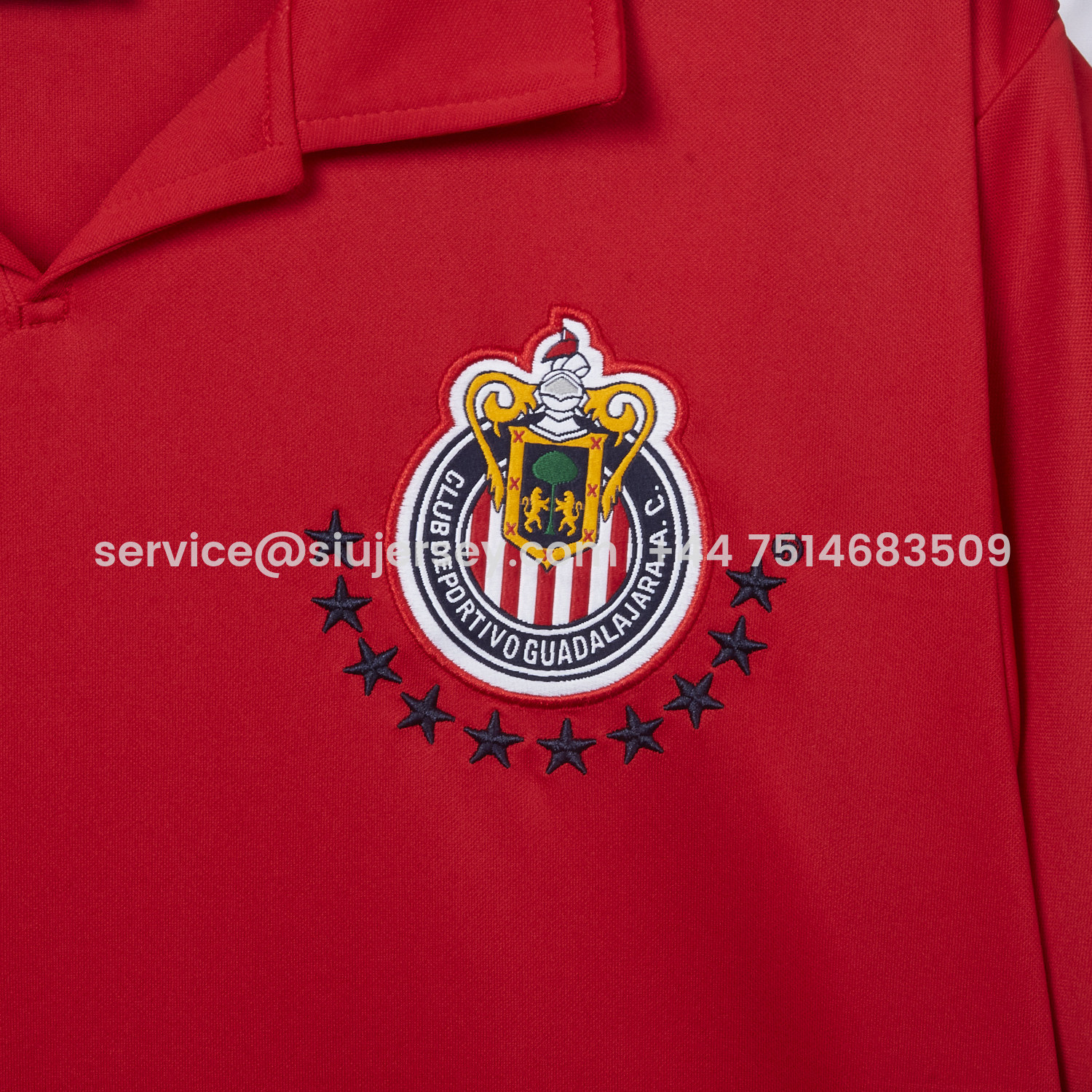SIUjerseys-Retro Chivas de Guadalajara 2003-04 Third Red Jersey