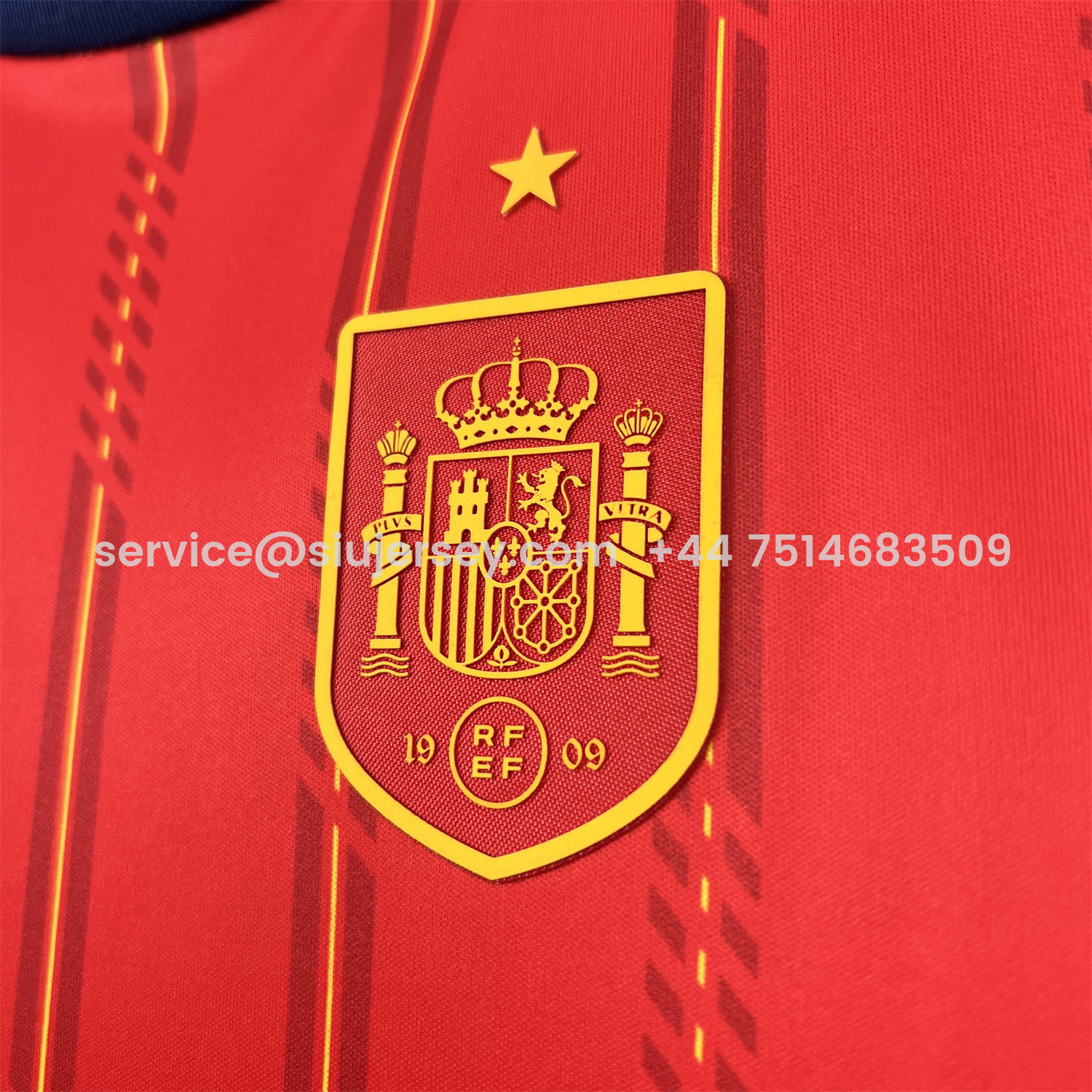 SIUjerseys-Spain 2026 Home Kids Kit