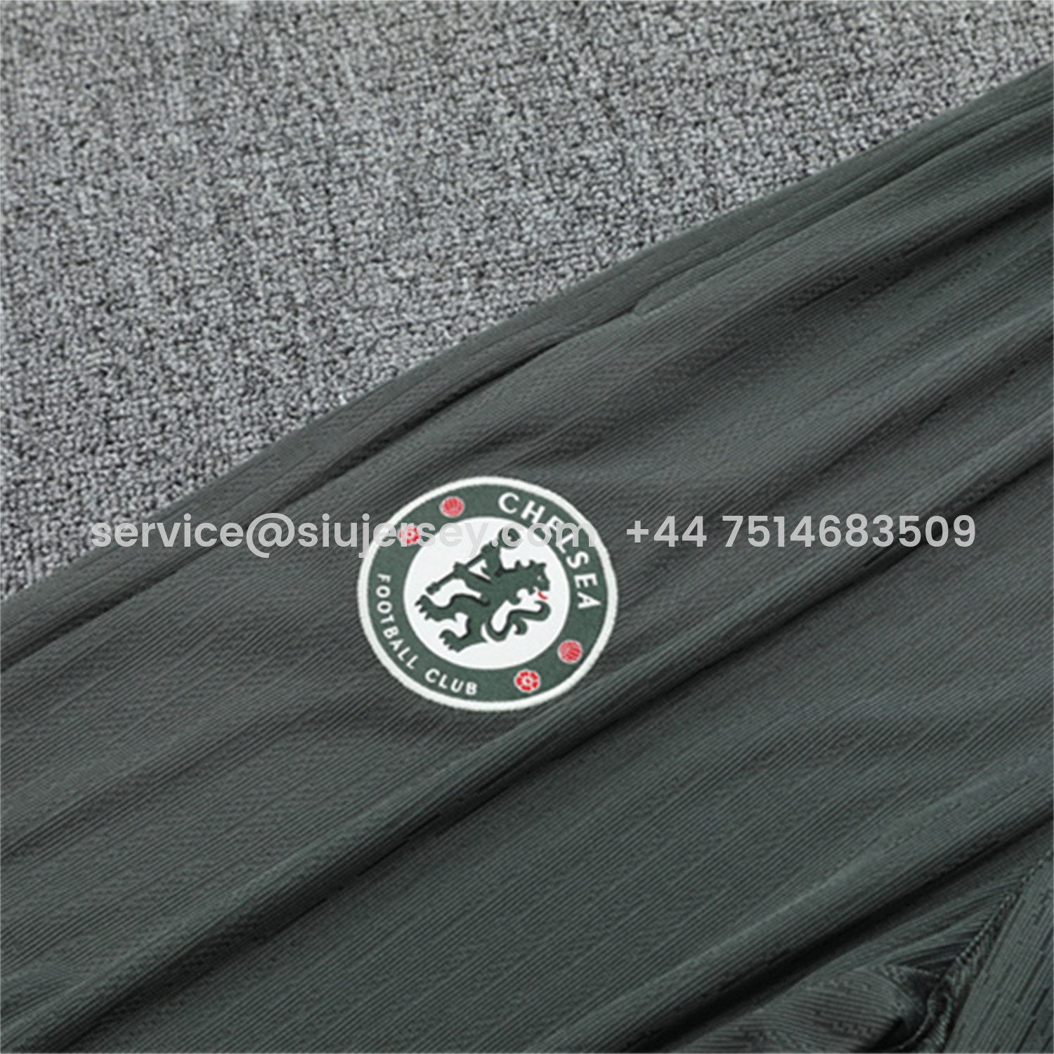 SIUjerseys-C.H.E.L.S.E.A 25-26 Long Sleeve Training Set - Player Version - Light Green Top and Pants