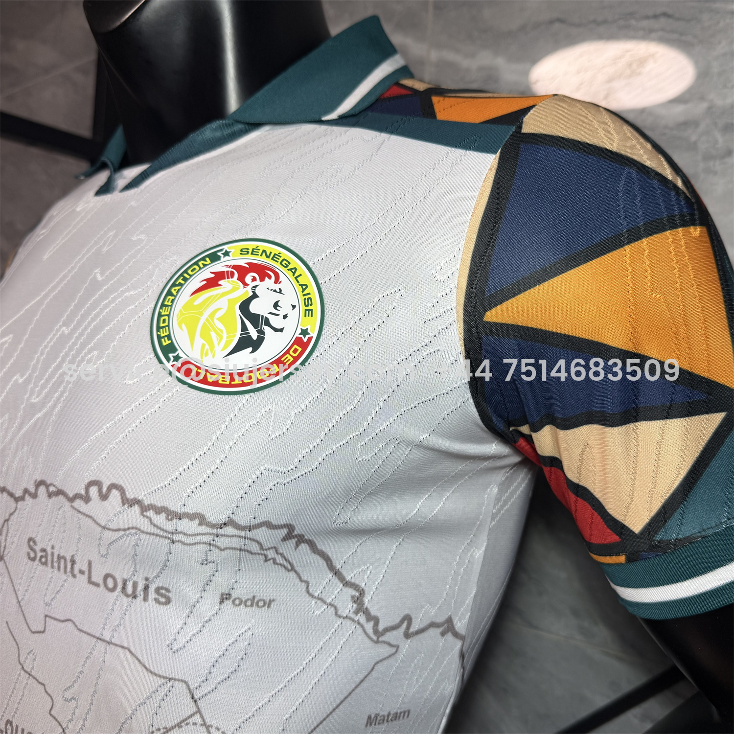 SIUjerseys-Senegal 25-26 Map Special Jersey - Player Version