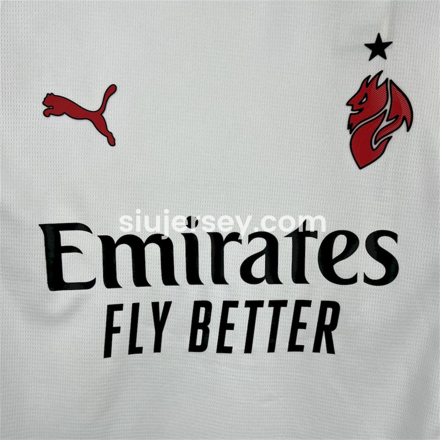 SIUjerseys-AC Milan 25-26 Away White Jersey - Fans Version