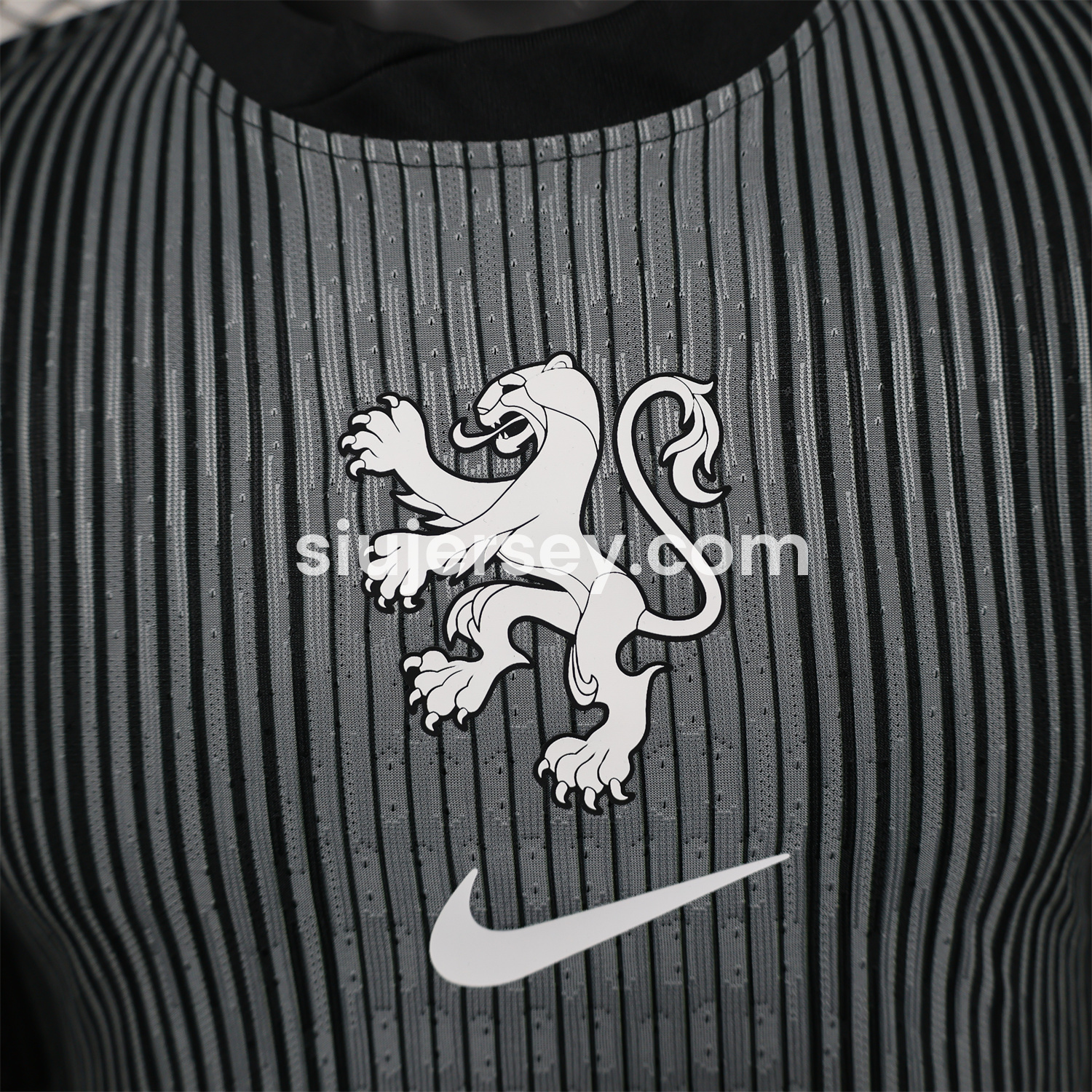 SIUjerseys-Netherlands 2025-26 Black Goalkeeper Jersey - Player Version