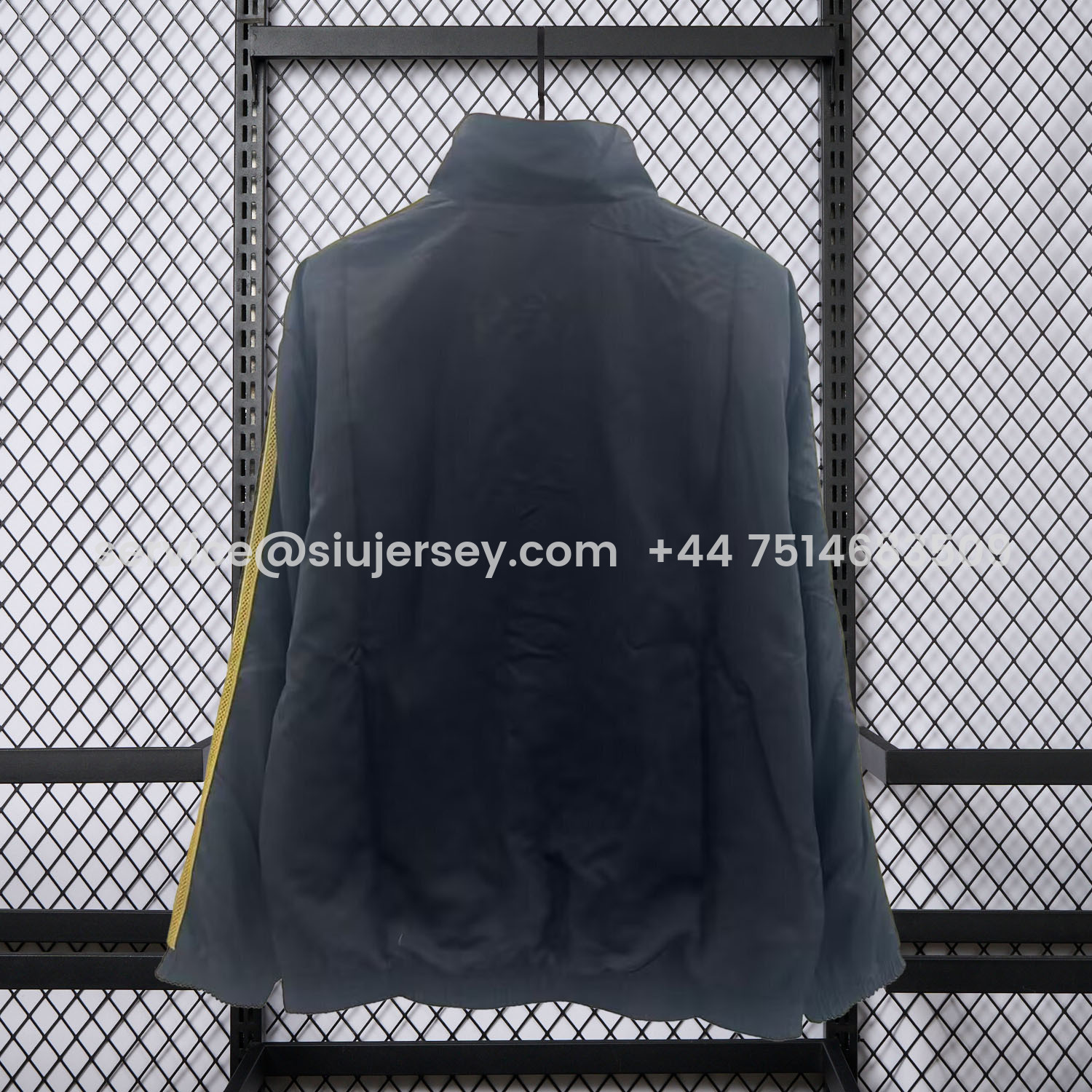 SIUjerseys-Manchester United 25-26 Double Sided Reversible Windbreaker - Black & Red