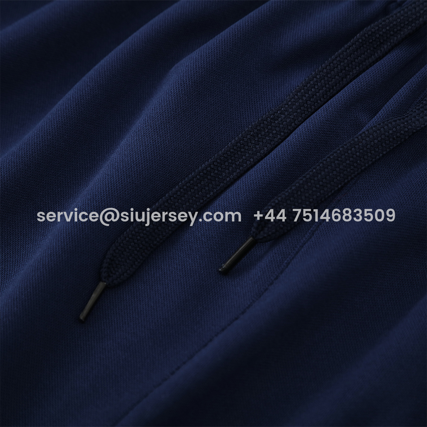 SIUjerseys-Atletico Madrid Short-Sleeve Training Set - Red White Top & Blue Shorts