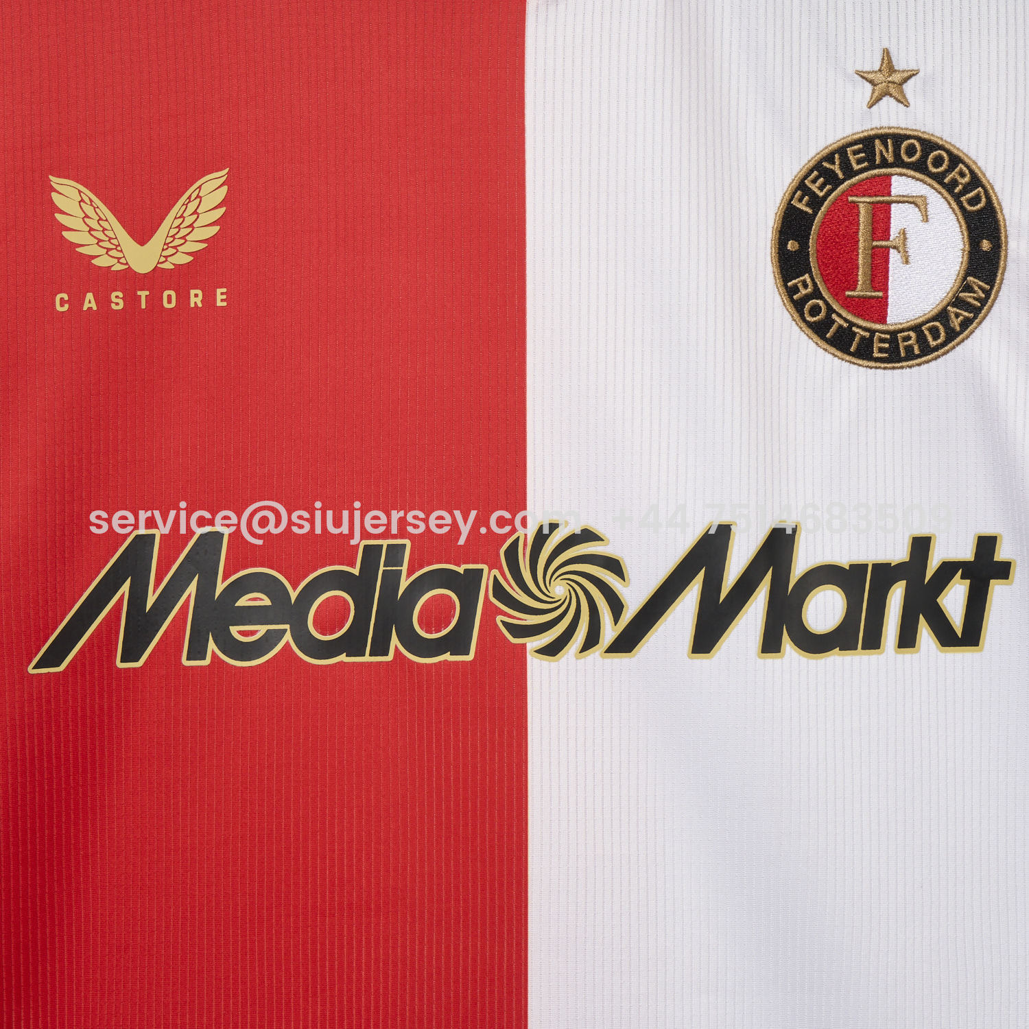 SIUjerseys-Feyenoord 25-26 Home Jersey - Fans Version
