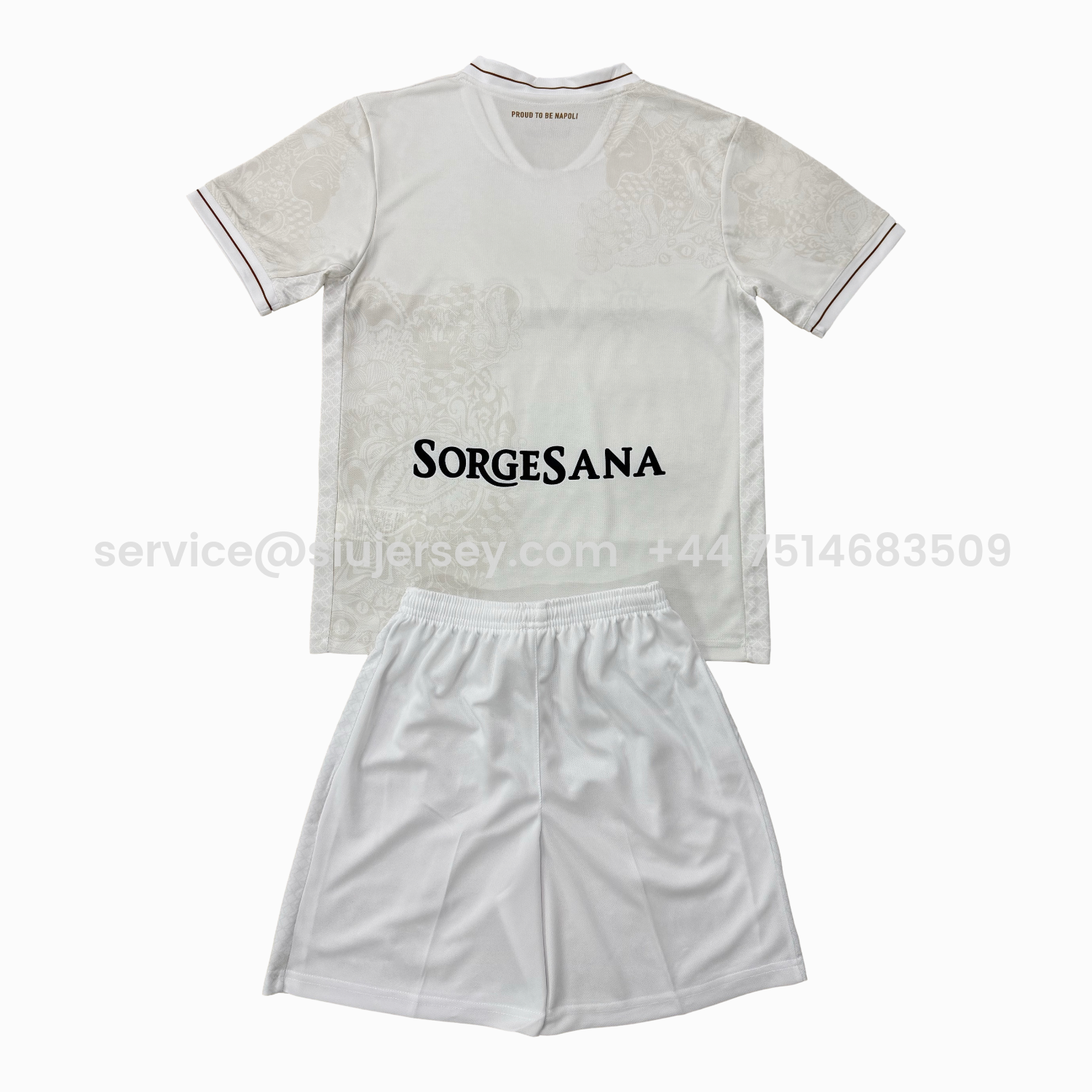 SIUjerseys-Napoli 25-26 Away Kids Kit