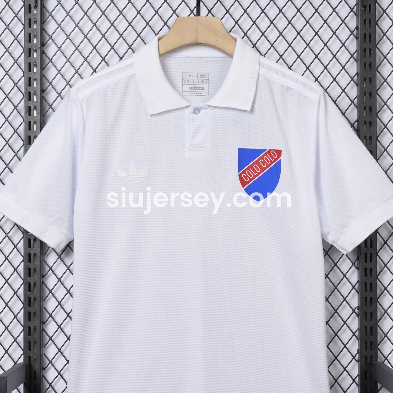 SIUjerseys-Colo Colo 2025 Centenary Special Edition Unsponsored Jersey - Fans Version