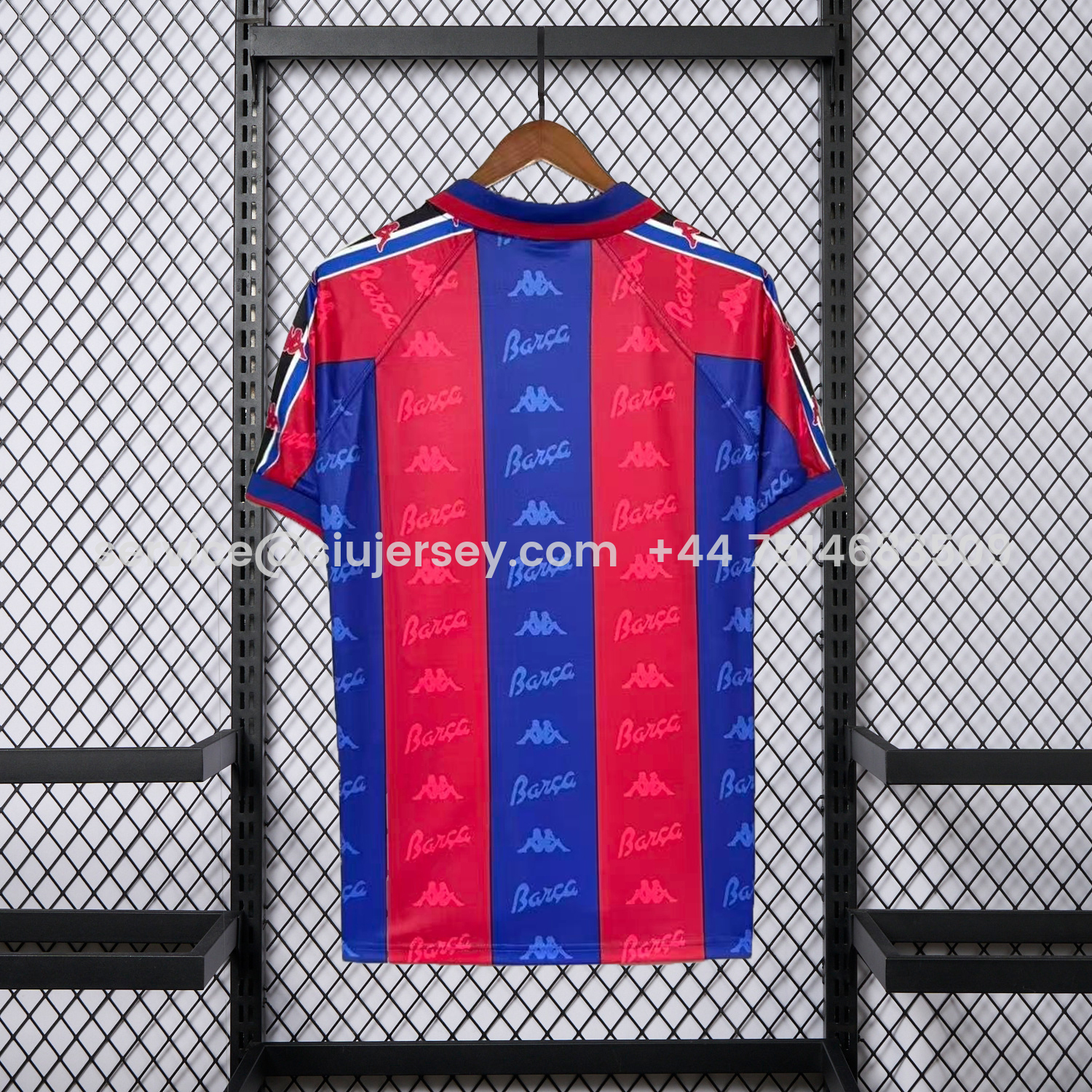 SIUjerseys-Retro Barcelona 1995-97 Home Jersey