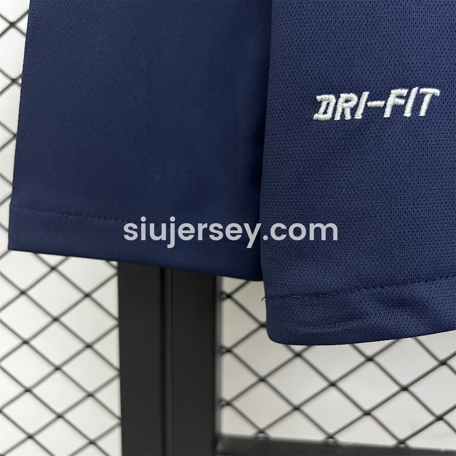 SIUjerseys-Retro France 2014 Home Long Sleeves Jersey