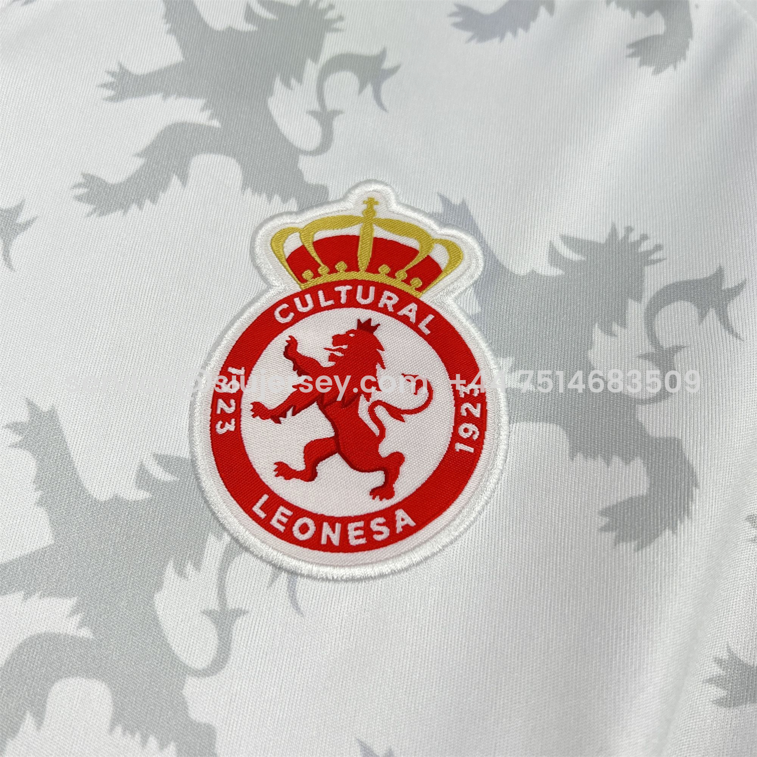 SIUjerseys-Cultural Leonesa 25-26 Home White Jersey - Fans Version