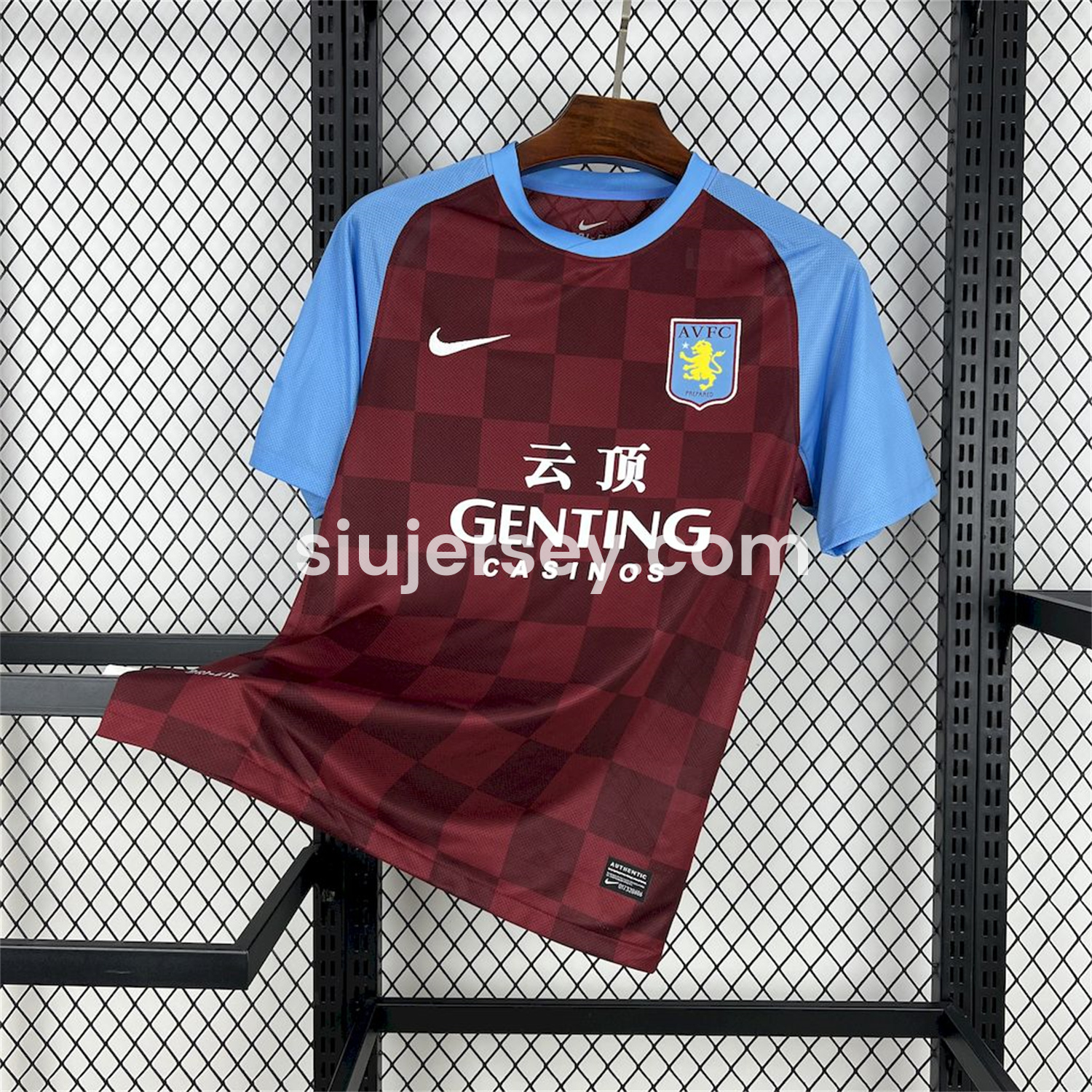 SIUjerseys-Retro Aston Villa 2011-12 Home Jersey