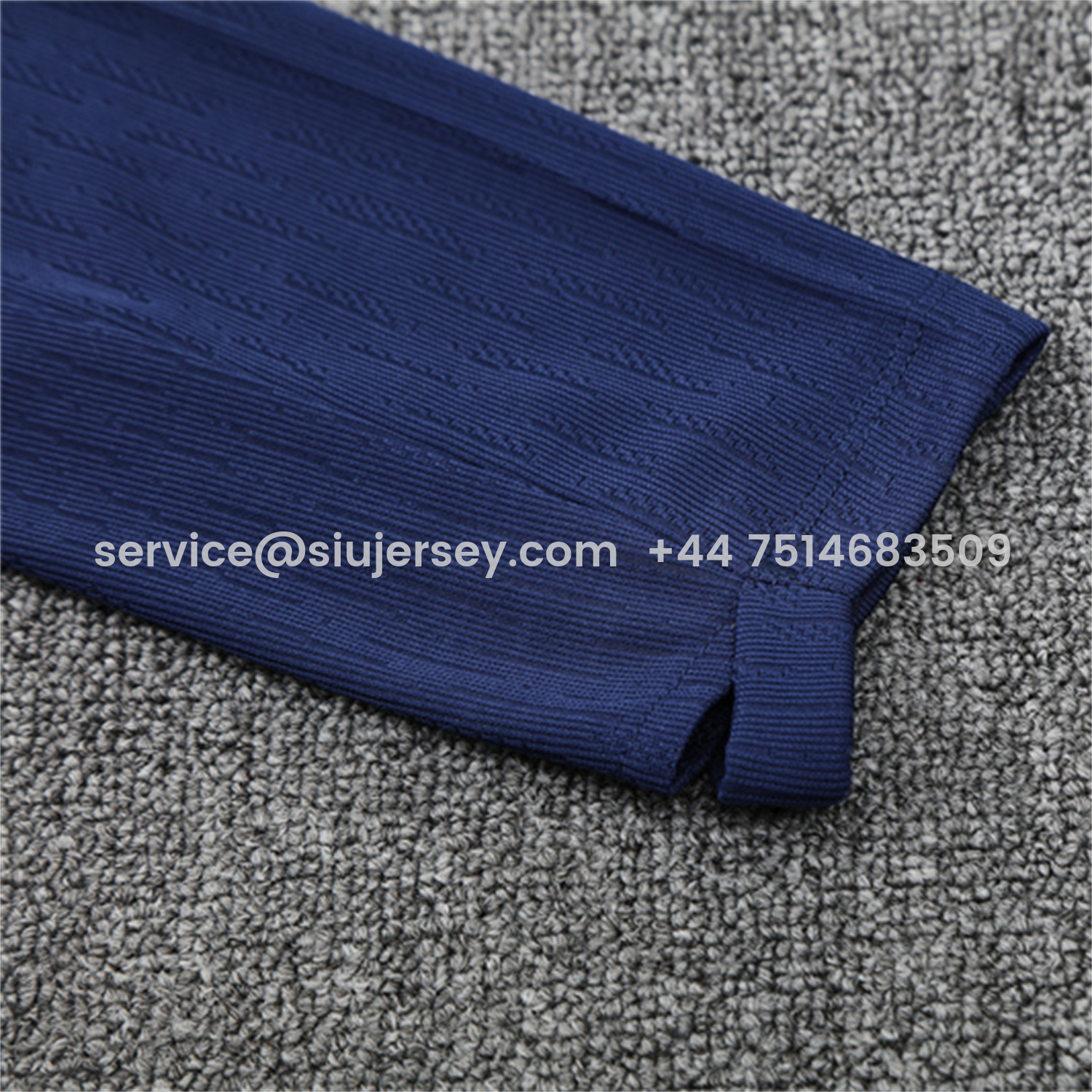 SIUjerseys-Barcelona 25-26 Long Sleeve Training Set - Purple Top & Deep Blue Pants