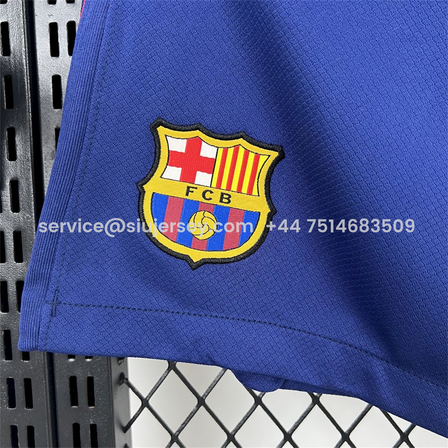 SIUjerseys-Barcelona 25-26 Home Blue Shorts - Fans Version