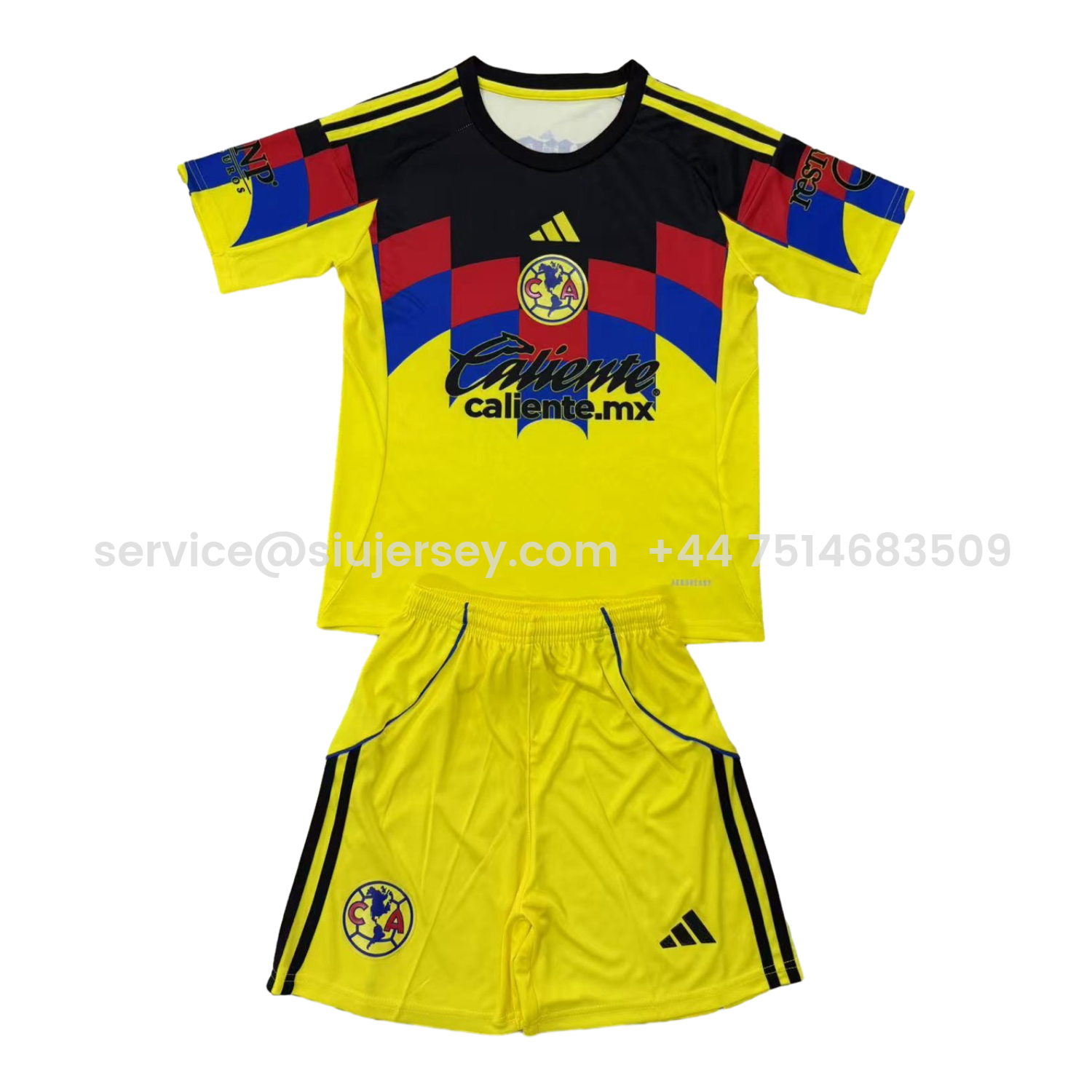 SIUjerseys-Club América 25-26 Home Men's Adult Jersey Set - Fans Version