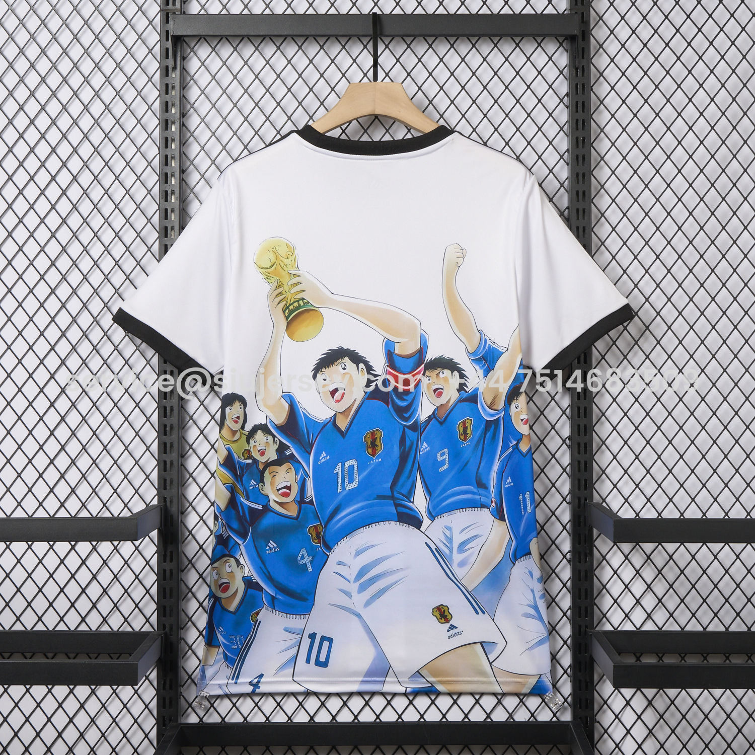 SIUjerseys-Japan 25-26 Captain Tsubasa World Cup Champion Special Jersey - Fans Version