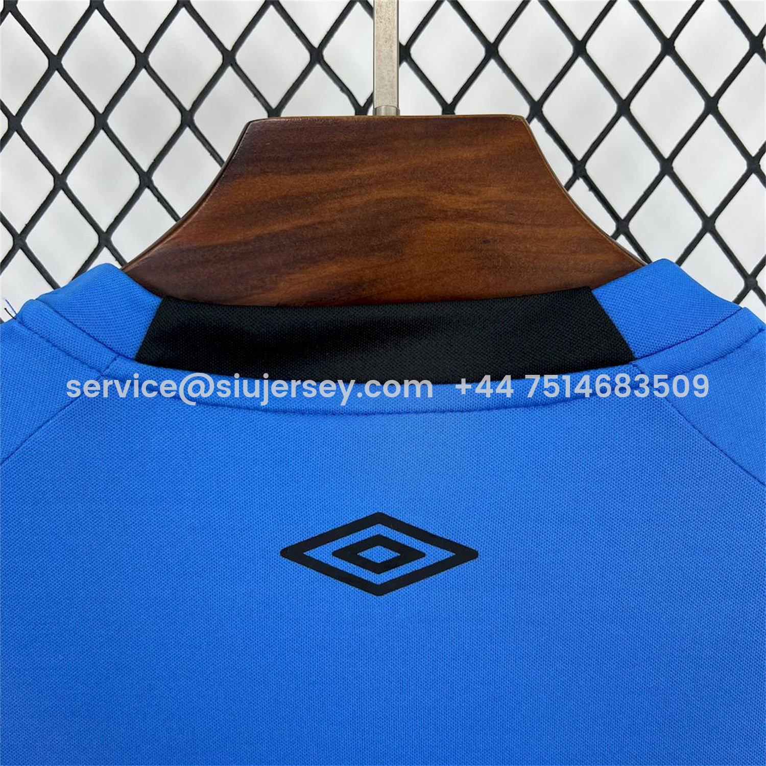 SIUjerseys-Santos 25-26 Blue Goalkeeper Unsponsored Jersey - Fans Version