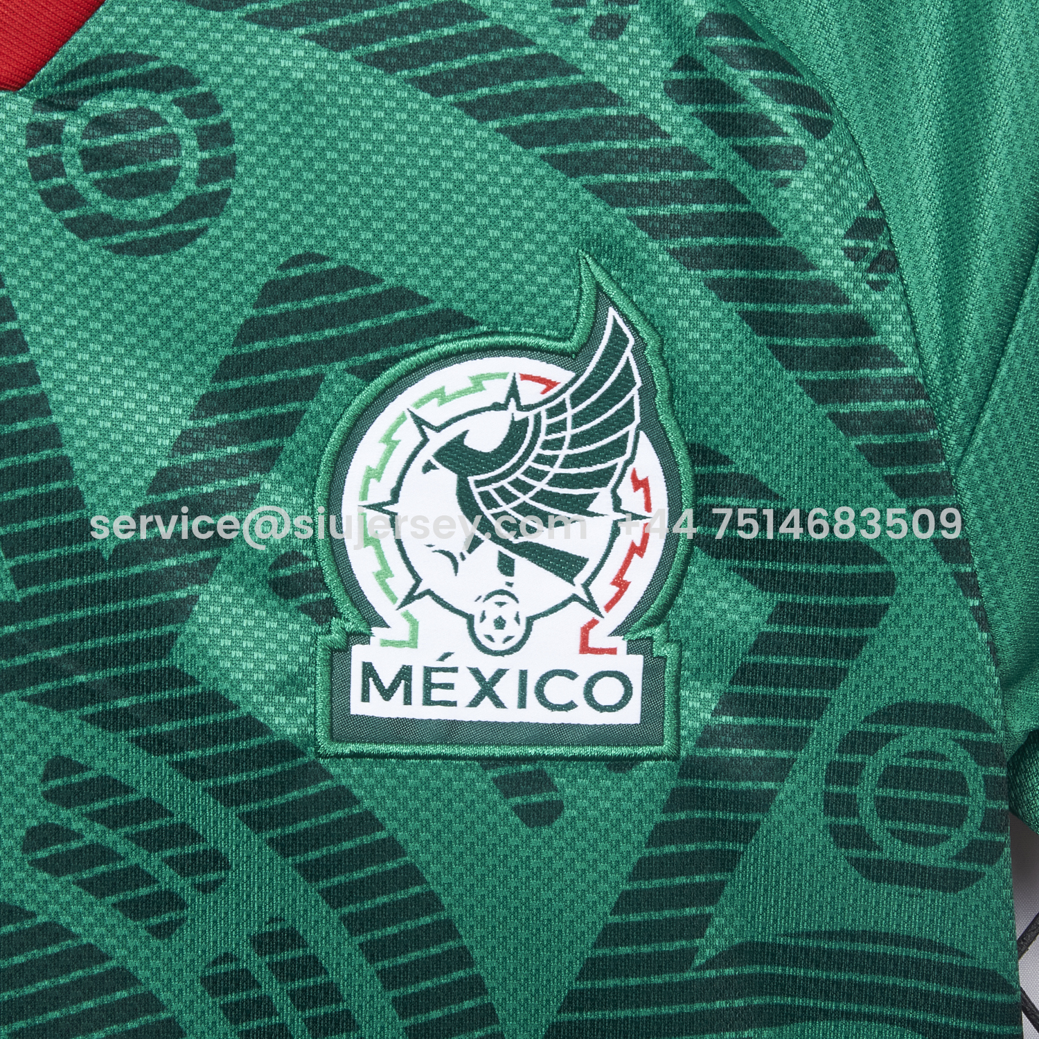 SIUjerseys-Women's Mexico 2026 Home Cropped Jersey
