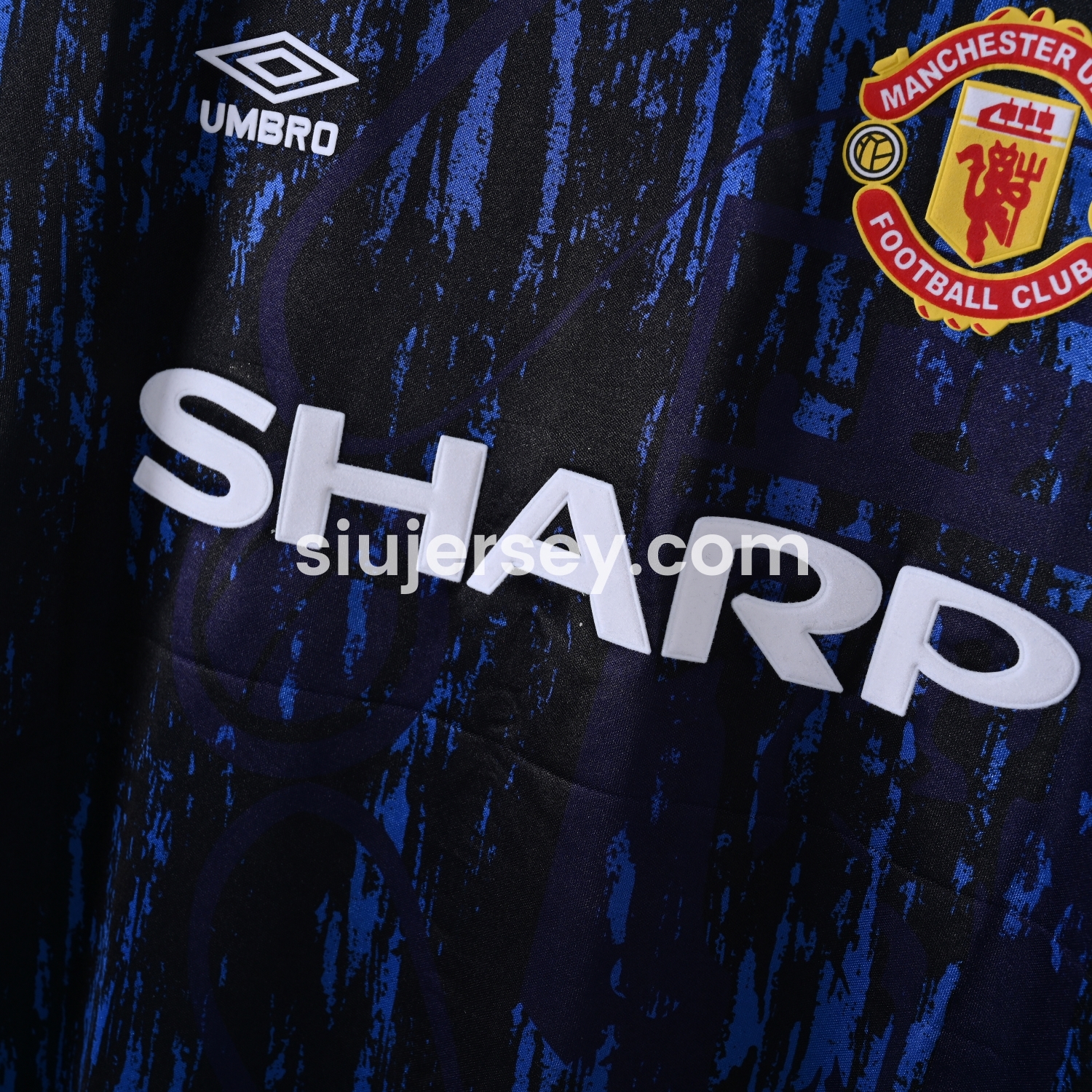 SIUjerseys-Retro Manchester United 92-94 Away Jersey
