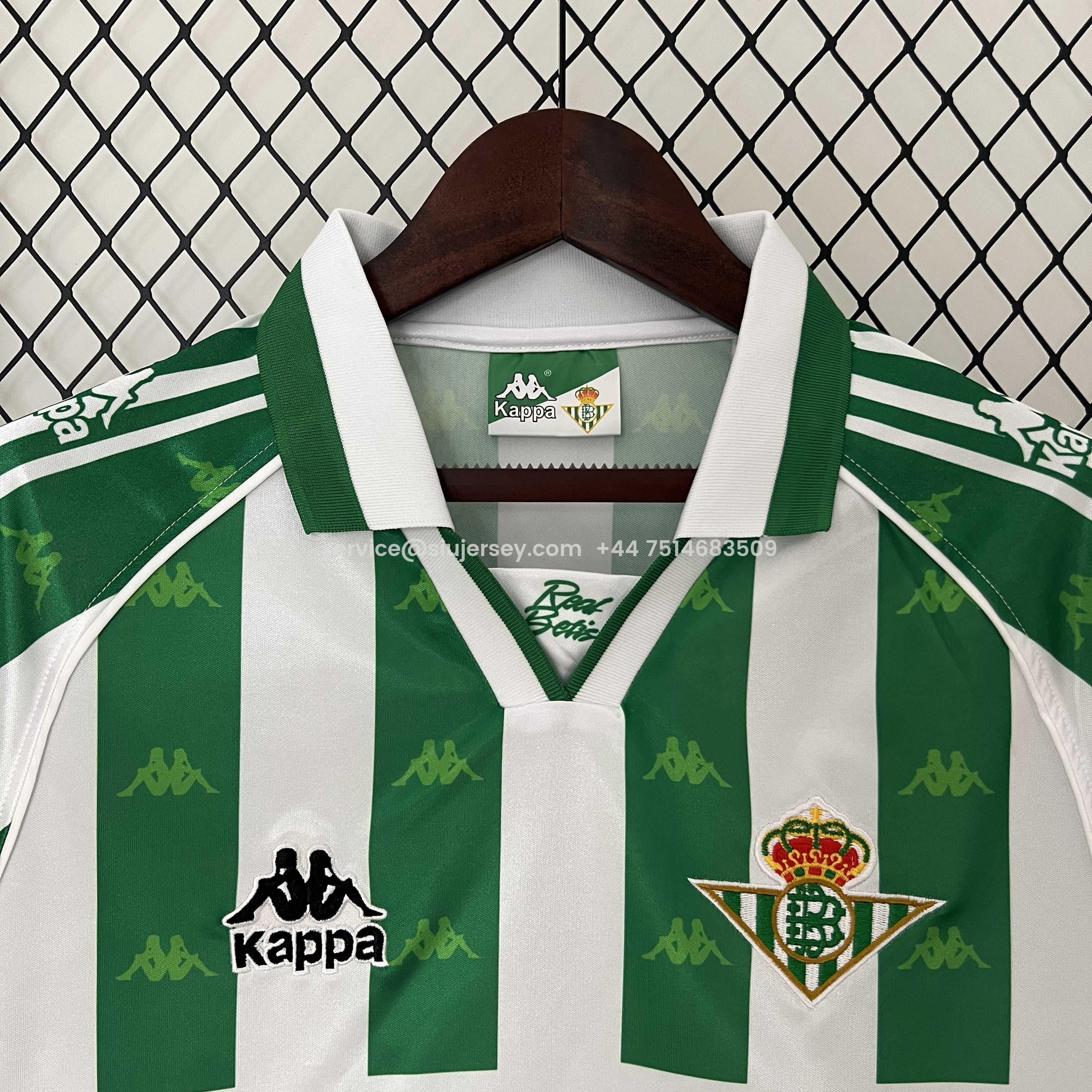 SIUjerseys-Retro Real Betis 1997-98 Home Stadium Jersey