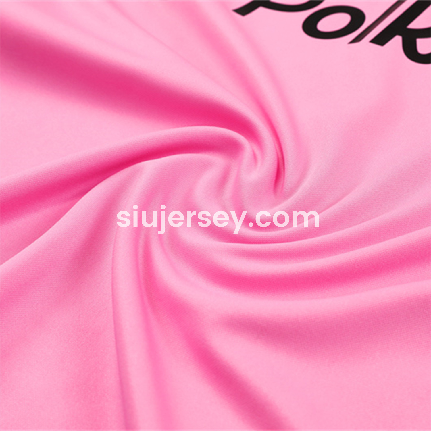 SIUjerseys-INT M.A.M 25-26 Long Sleeves Training with Black Sponsors Set - Pink Top & Black Pants