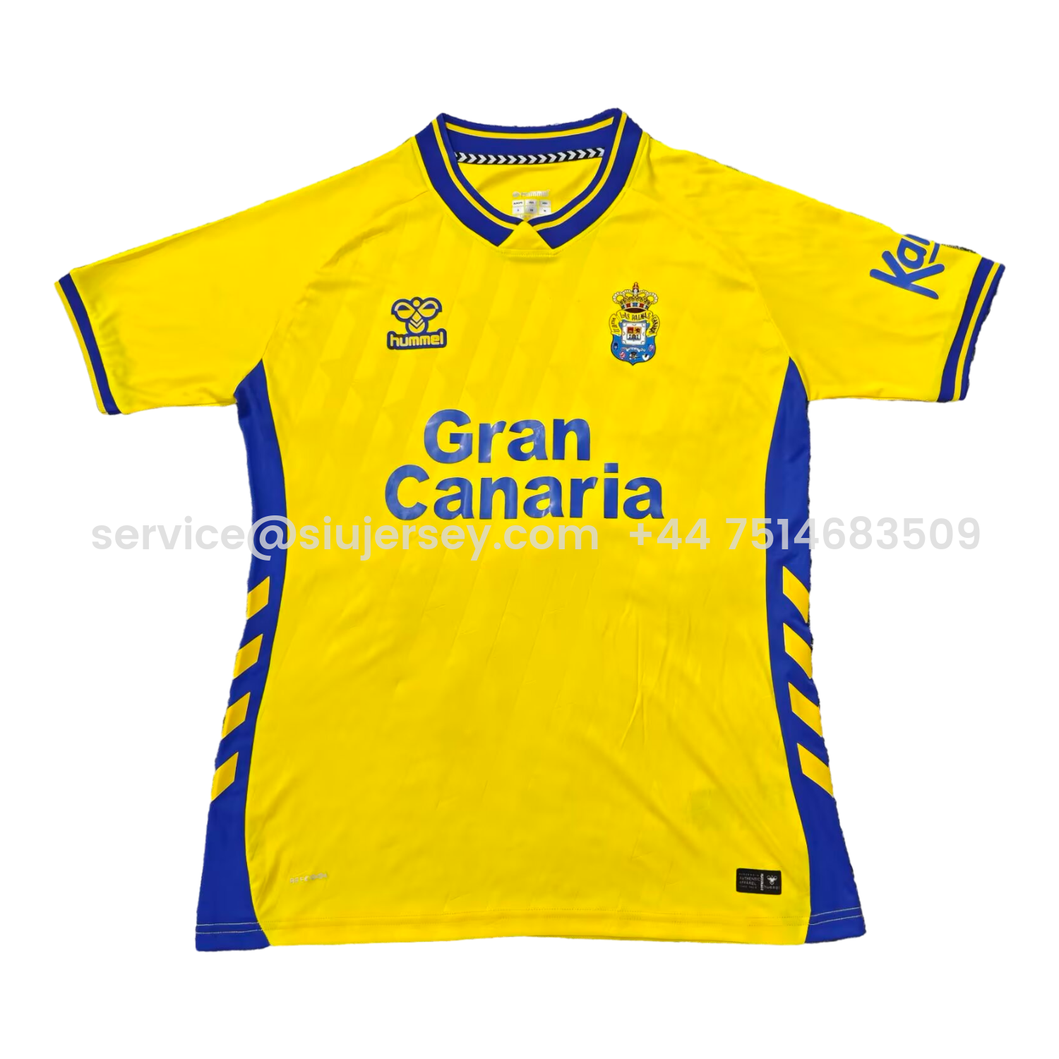 SIUjerseys-Las Palmas 25-26 Home Jersey - Fans Version