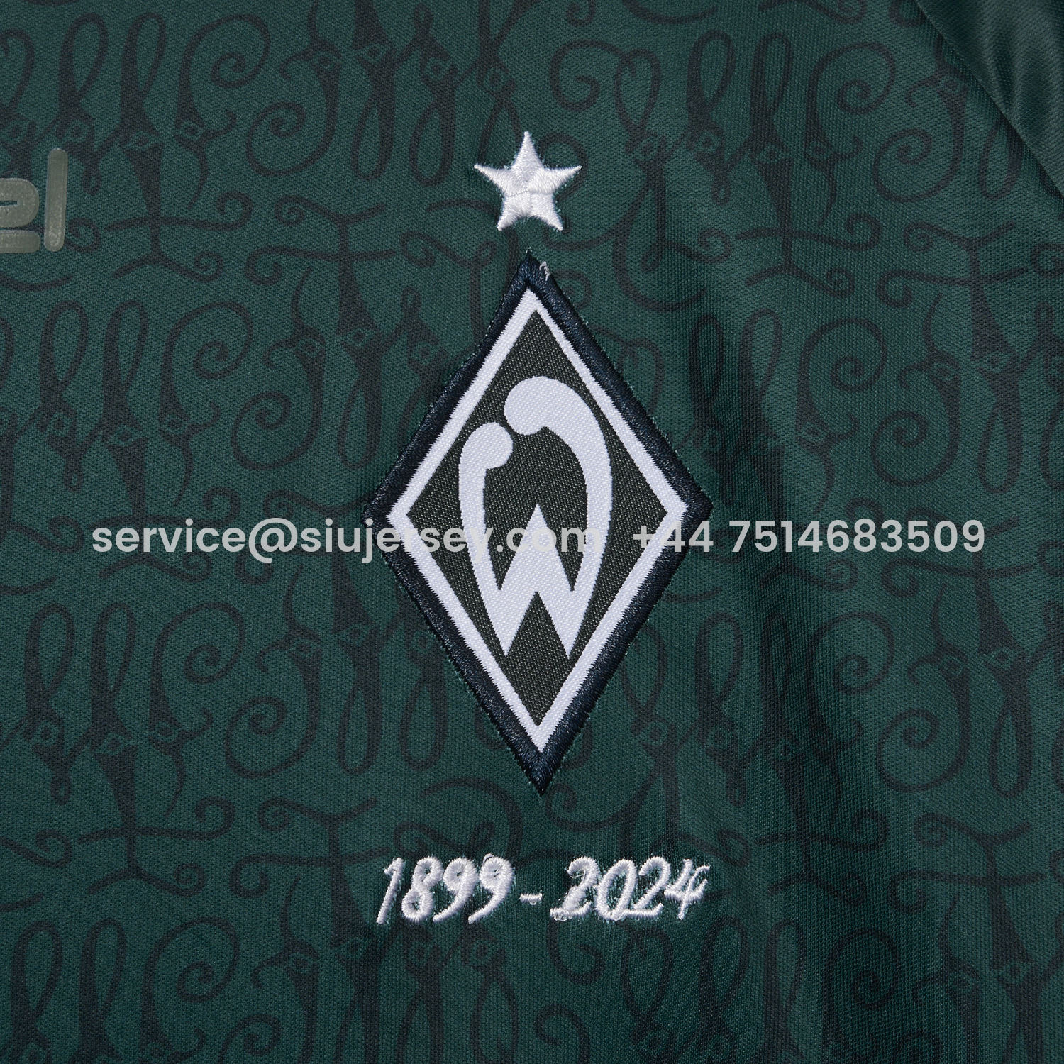 SIUjerseys-Werder Bremen 23-24 125th Anniversary Jersey - Fans Version