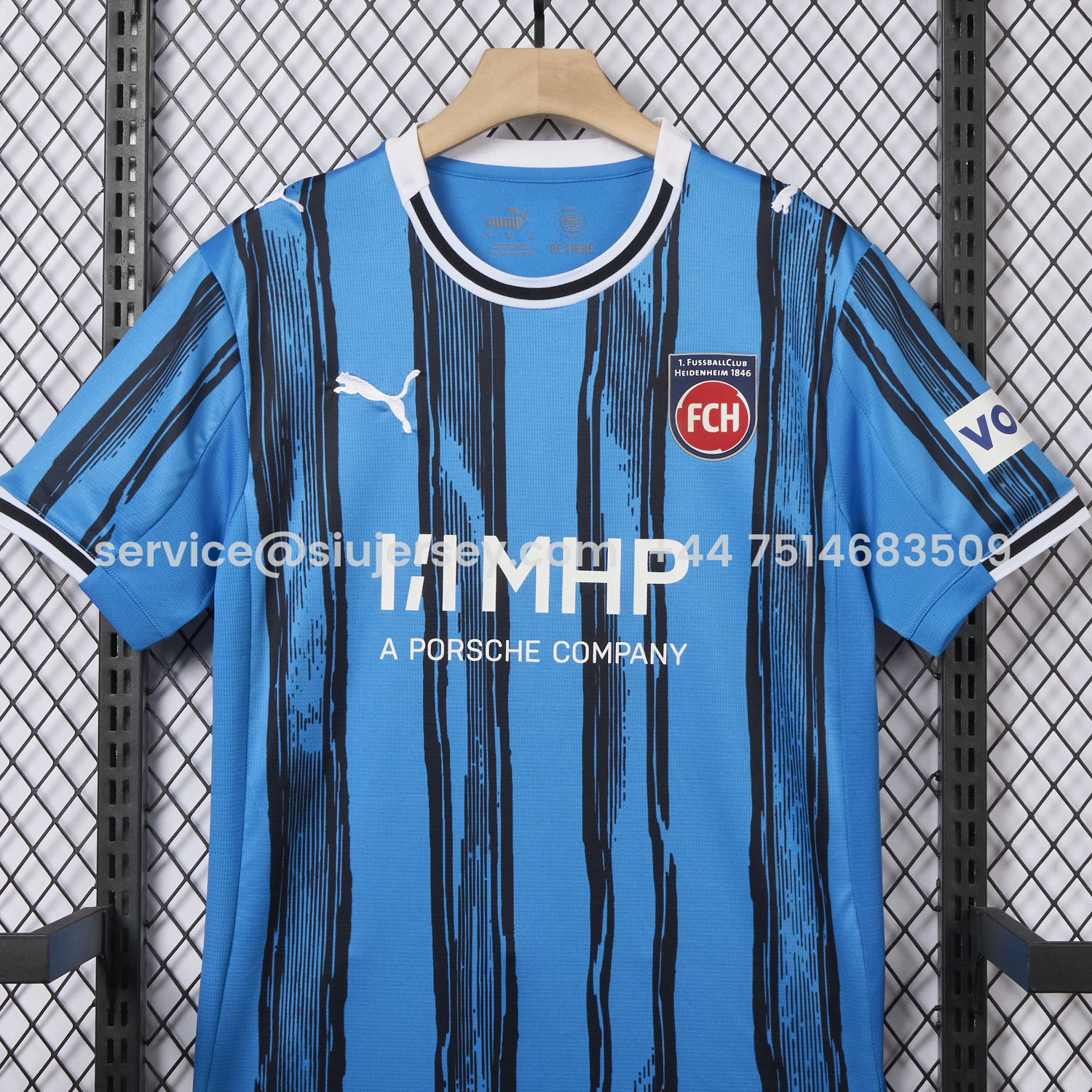 SIUjerseys-FC Heidenheim 25-26 Away Jersey - Fans Version