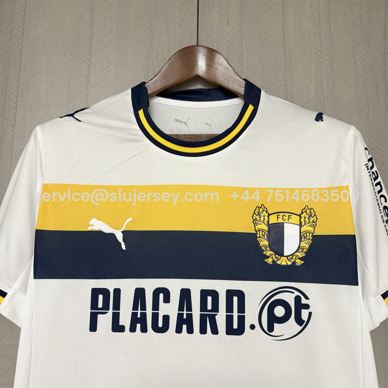 SIUjerseys-FC Famalicão 25-26 Home White Jersey - Fans Version