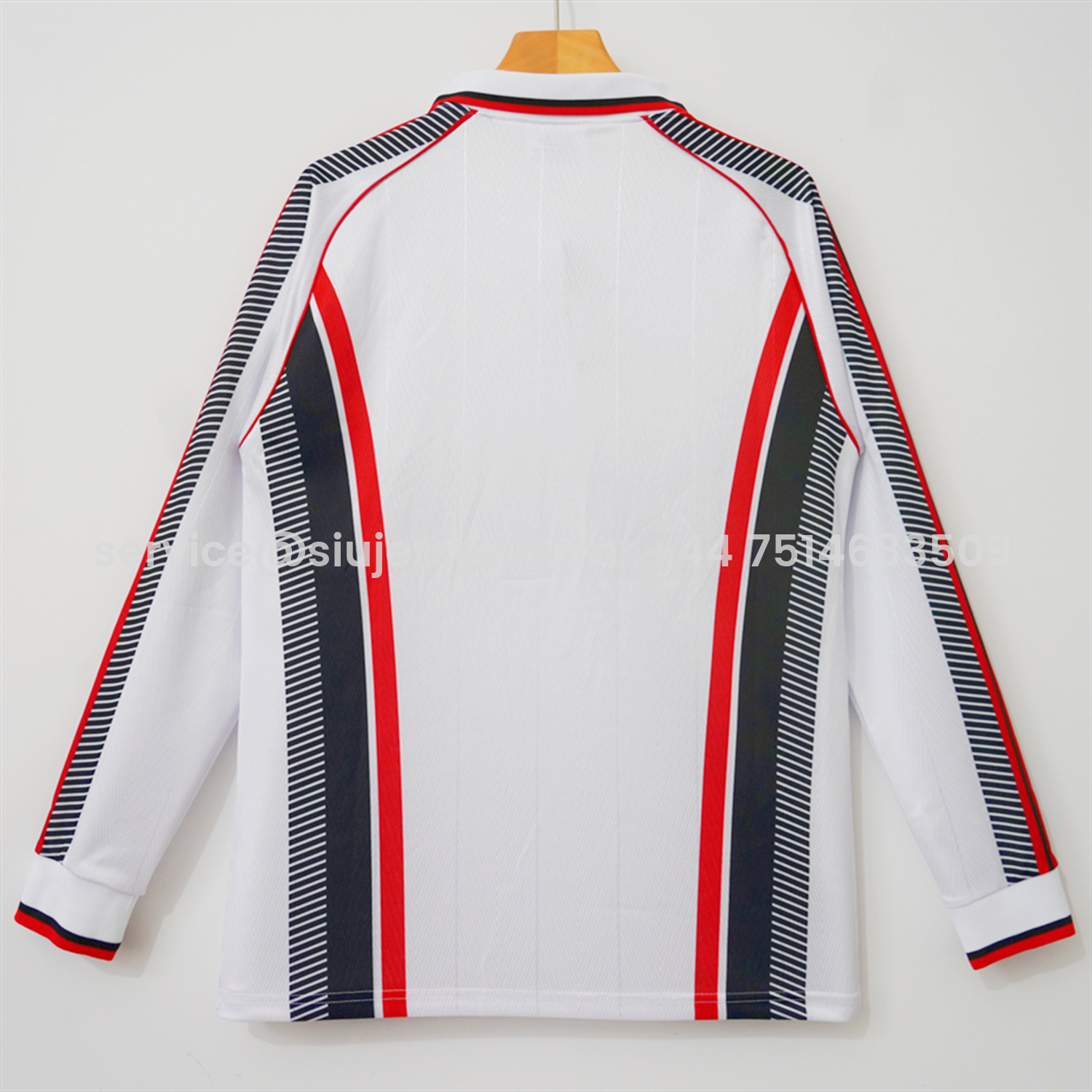 SIUjerseys-Retro AC Milan 1997-98 Away Long Sleeves Jersey