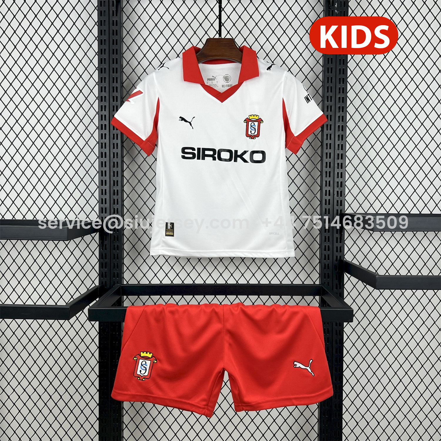 SIUjerseys-Sporting Gijon 25-26 Third Kids Kit