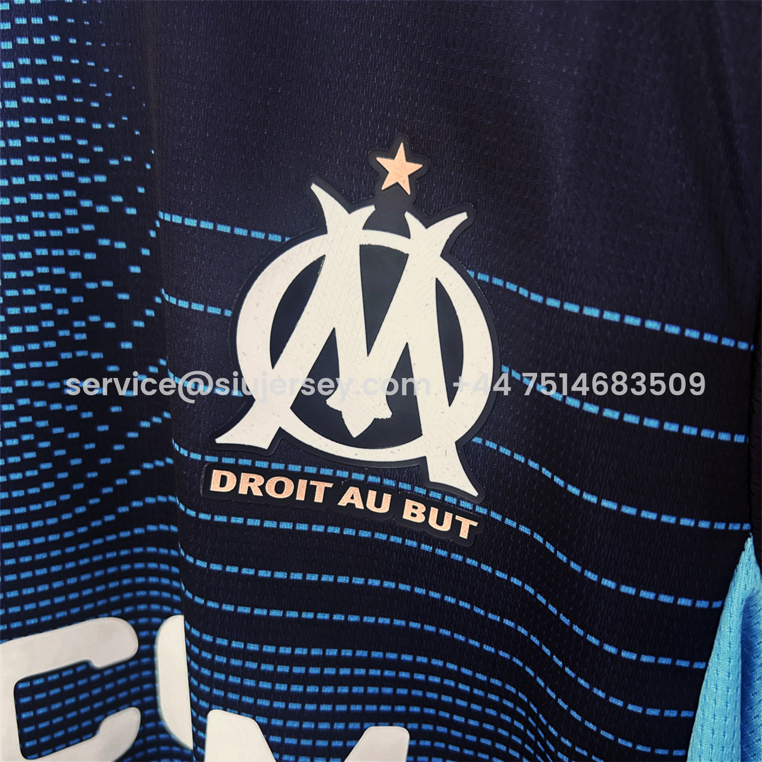 SIUjerseys-Marseille 25-26 Away Jersey - Fans Version