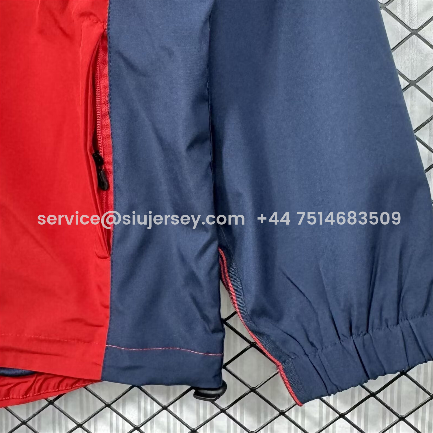 SIUjerseys-Retro Barcelona 1998-00 Home Windbreaker Jacket - Red